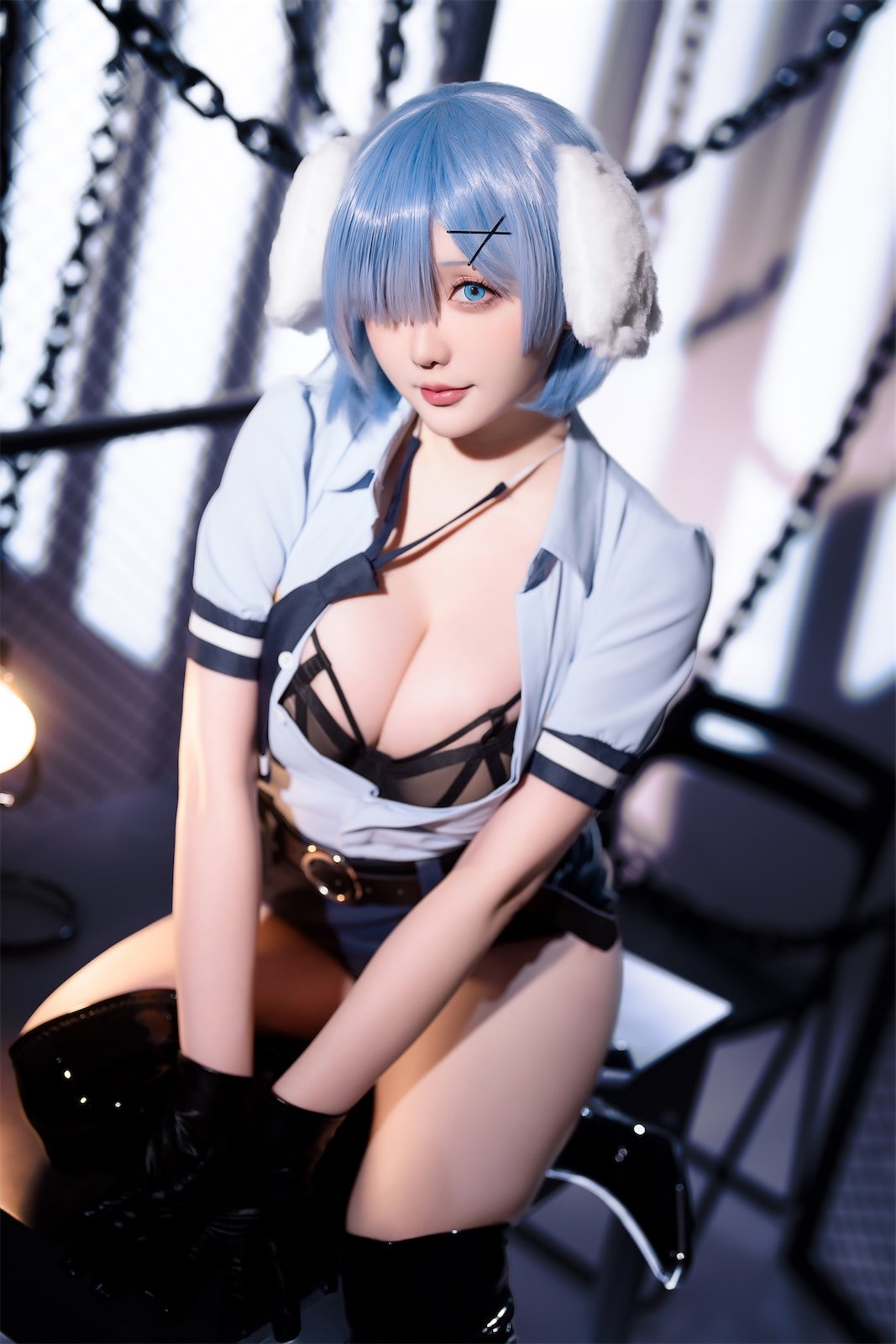 Hoshilily (星之迟迟) Rem Dog-Eared Police Officer - ReZero