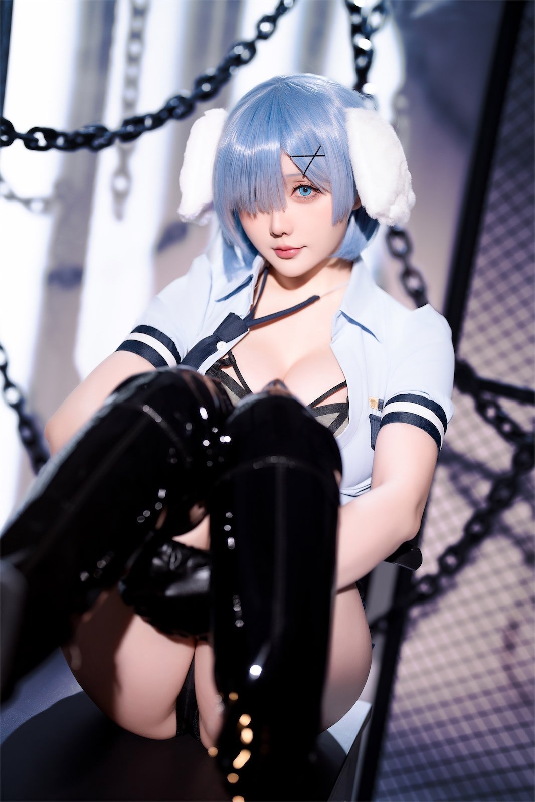 Hoshilily (星之迟迟) Rem Dog-Eared Police Officer - ReZero