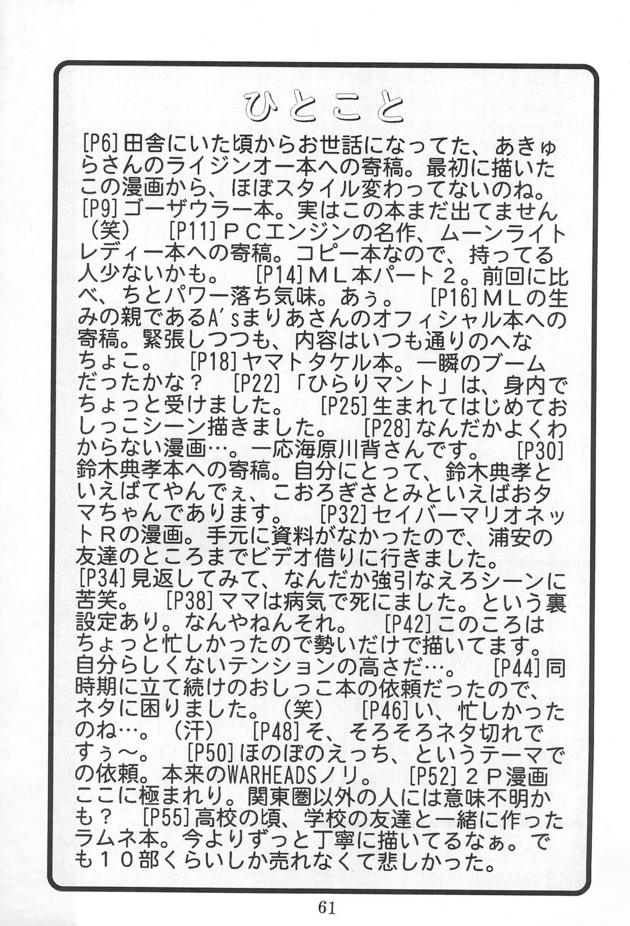 [白杨汉化组] (Comic Castle 13) [WARHEADS (MDG.)] 田楽'97 (よろず)