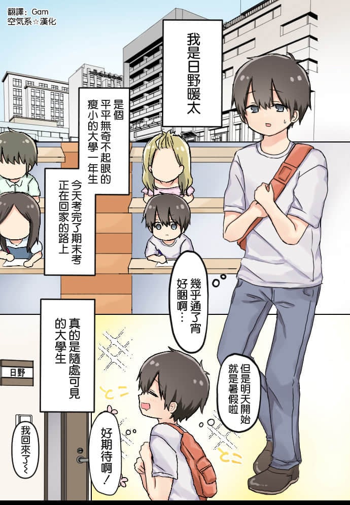 [空気系☆漢化] [まんまるおねこ] 僕だけの終わらないえっちな夏休み