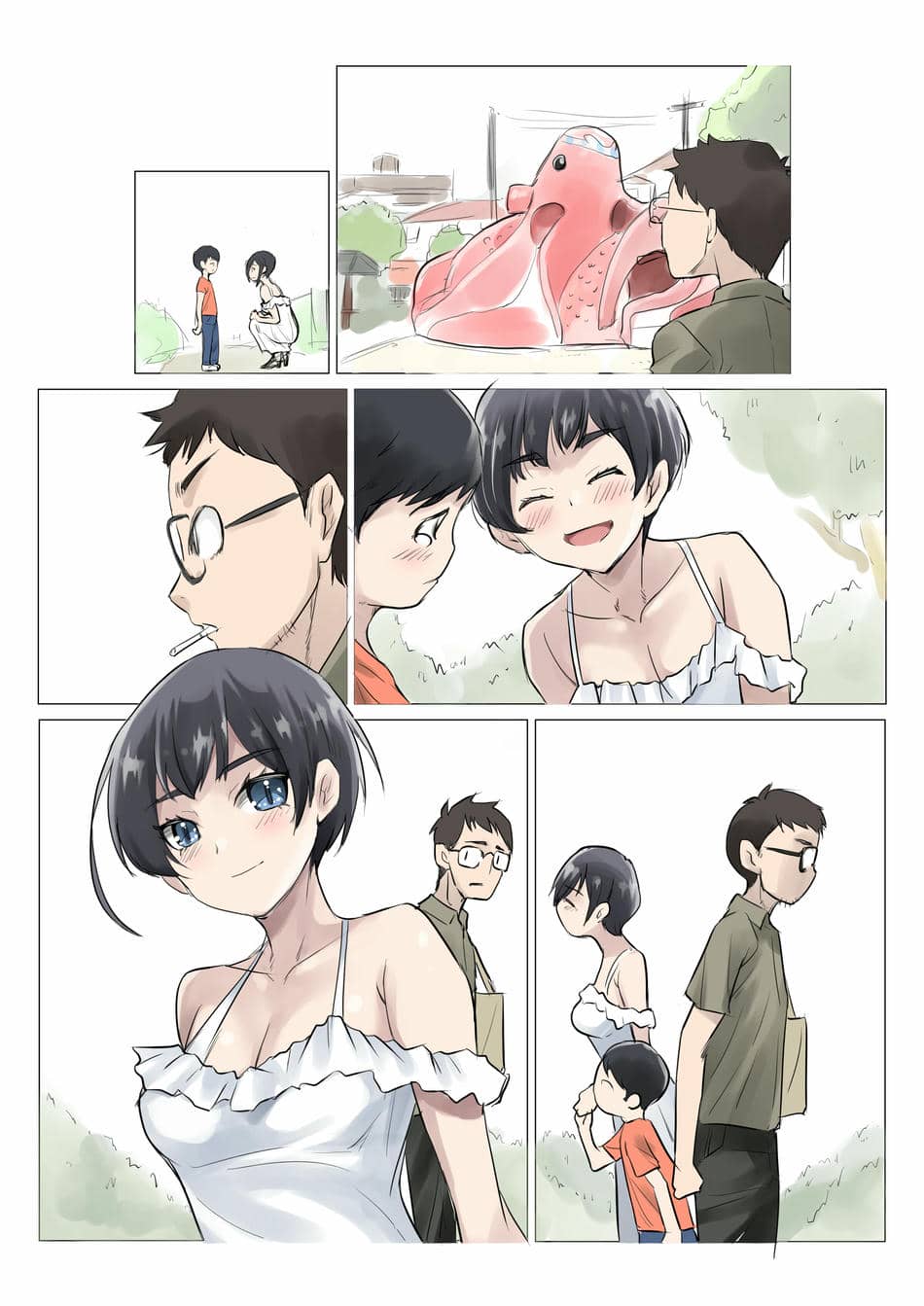 [アトリエTODO]  スクール水着とポロシャツを着た・・・思い出の先輩