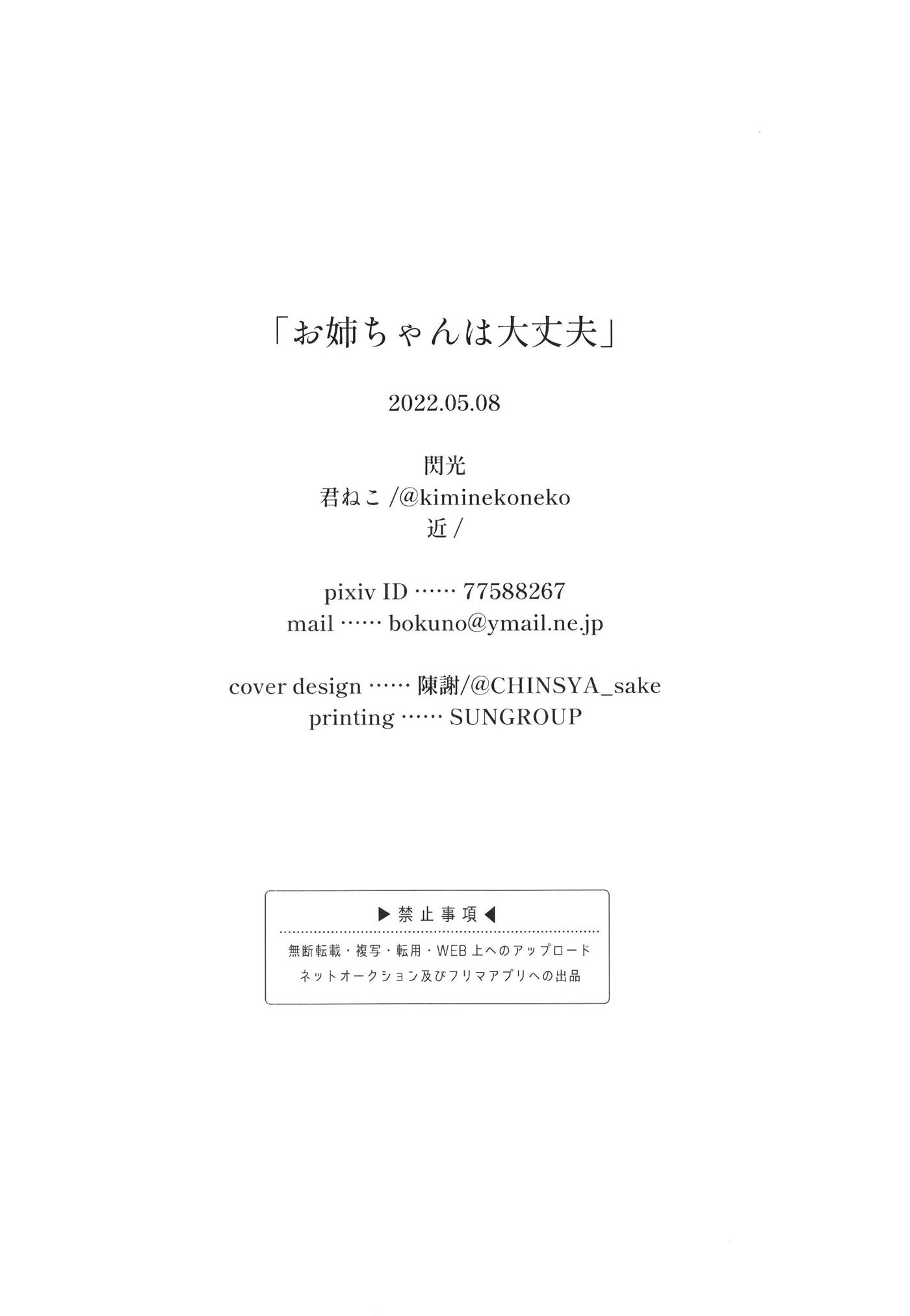 [閃光 (君ねこ)] お姉ちゃんは大丈夫 [Jumppmuj個人漢化] [DL版]