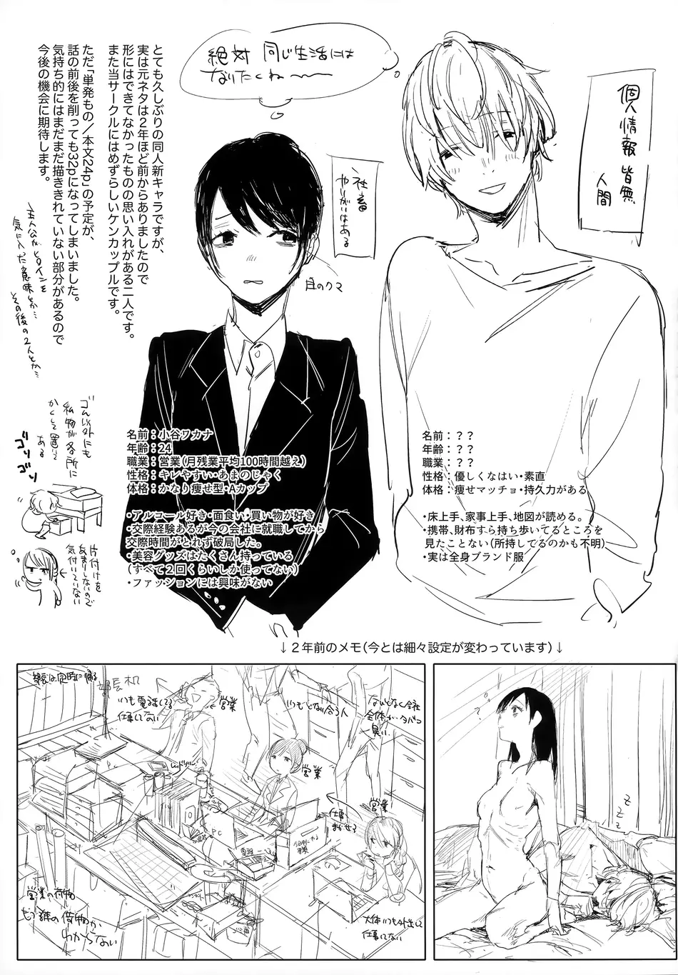 (コミティア137) [Nino_izm (2no.)] 社畜の私を翻弄するのは お前一体誰なんだよ!？