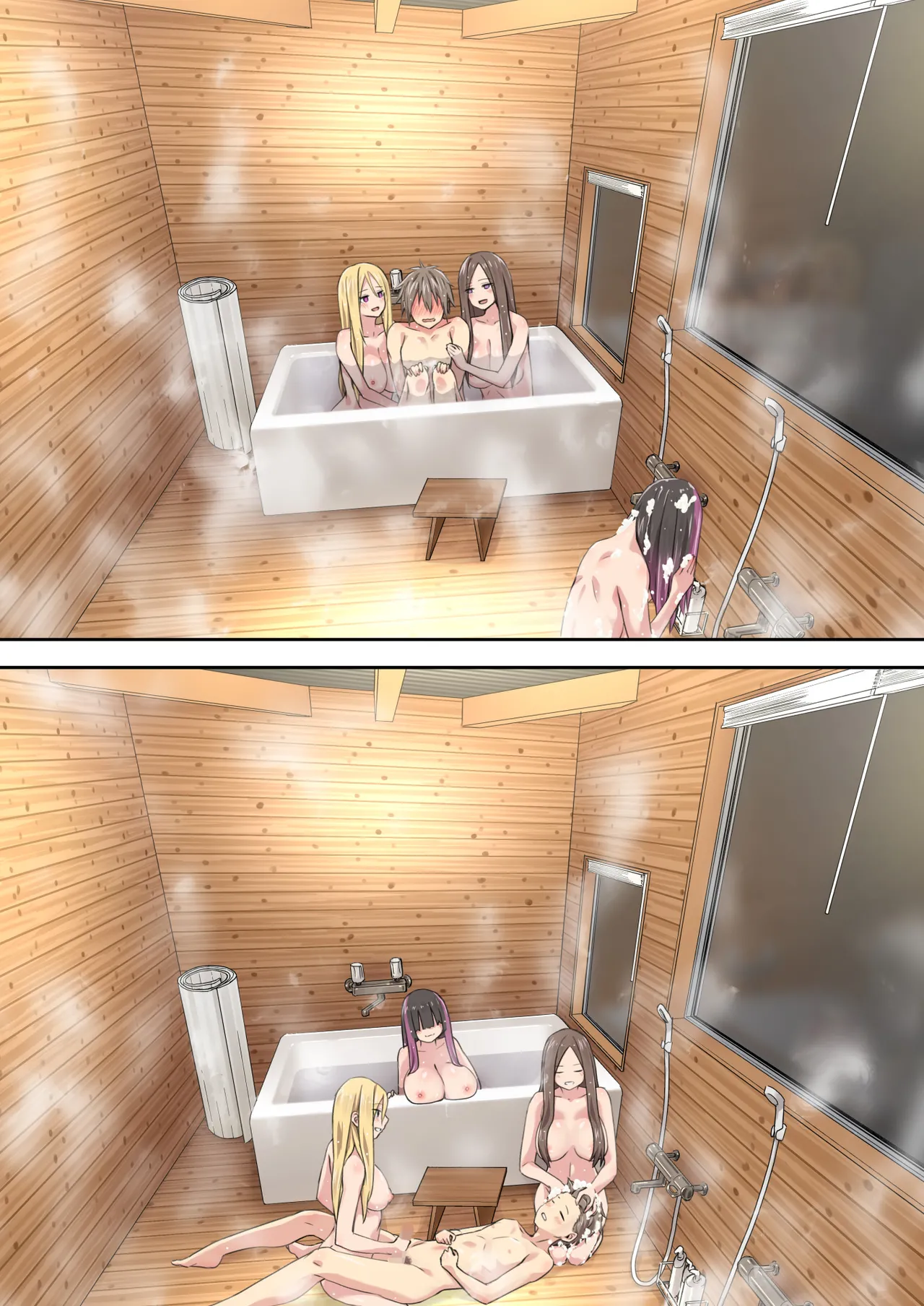 [TJ_studio (冬至)] ぎゃるキャンv～ヤリサーの美女3人とエロ目的で海へ行く話～