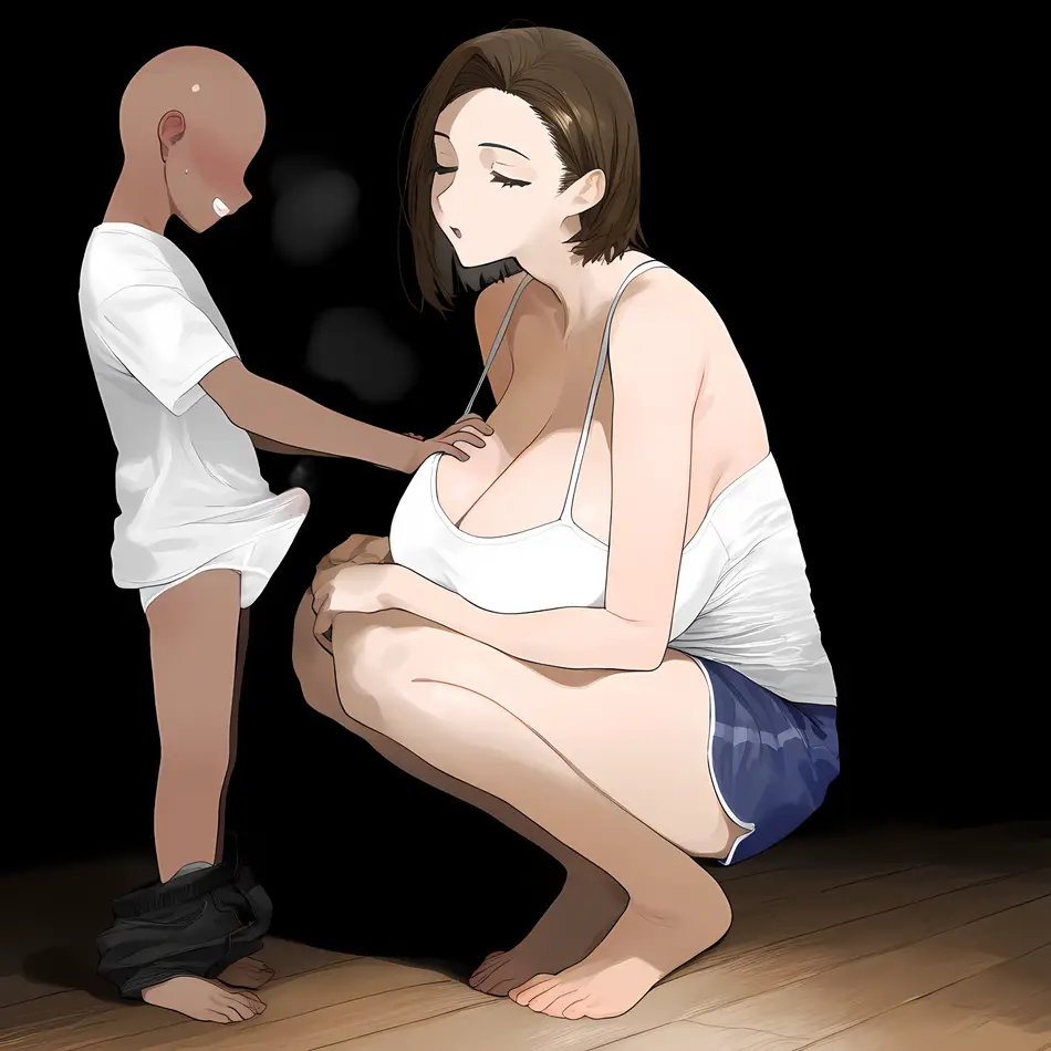 [パニックアメリカ] 催眠アプリで家族丸ごと支配、ぼくの最強精子で遺伝子上書き托卵中・続 [AI生成]