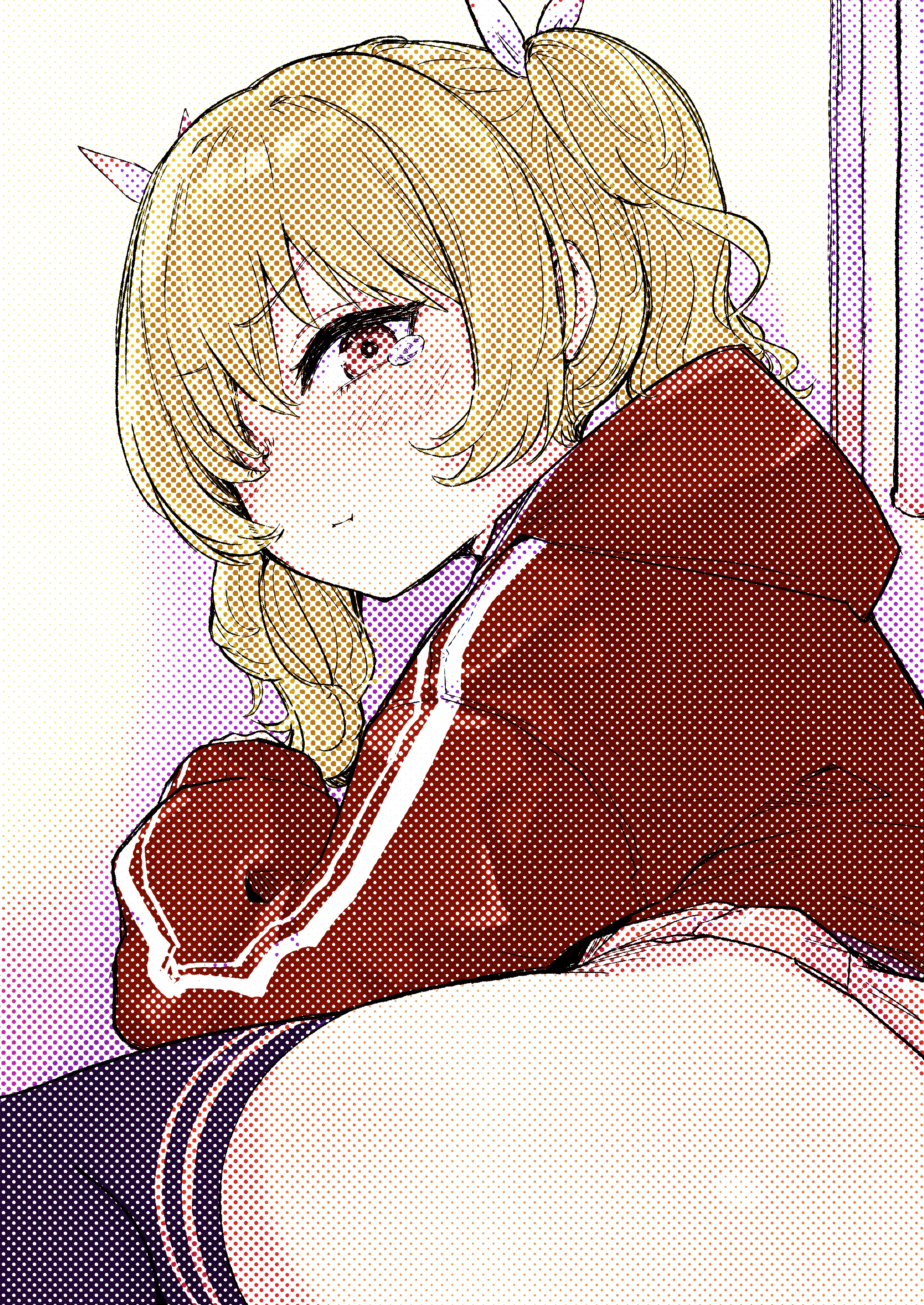 [らじかるふーる (くまちよ)] おねがいヨシミちゃん!! (ブルーアーカイブ) [中国翻訳]