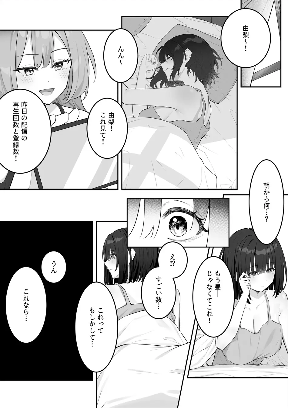 [Riri] 女子大生二人が配信でリクエストされながらセックスする話