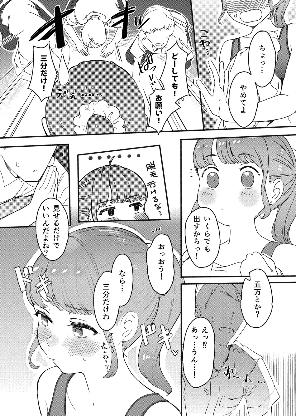 [らぉ子] 下着見せるだけのつもりがめちゃくちゃされちゃう子