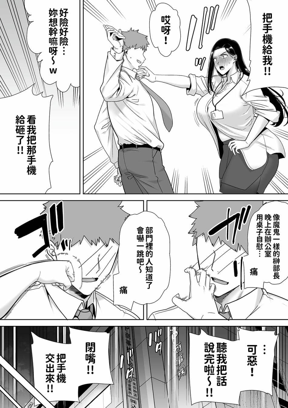 [DOLL PLAY (黒巣ガタリ)] パワハラ女上司と社畜くん｜職場霸凌的女上司與社畜君1~2 [中国翻訳][無修正]