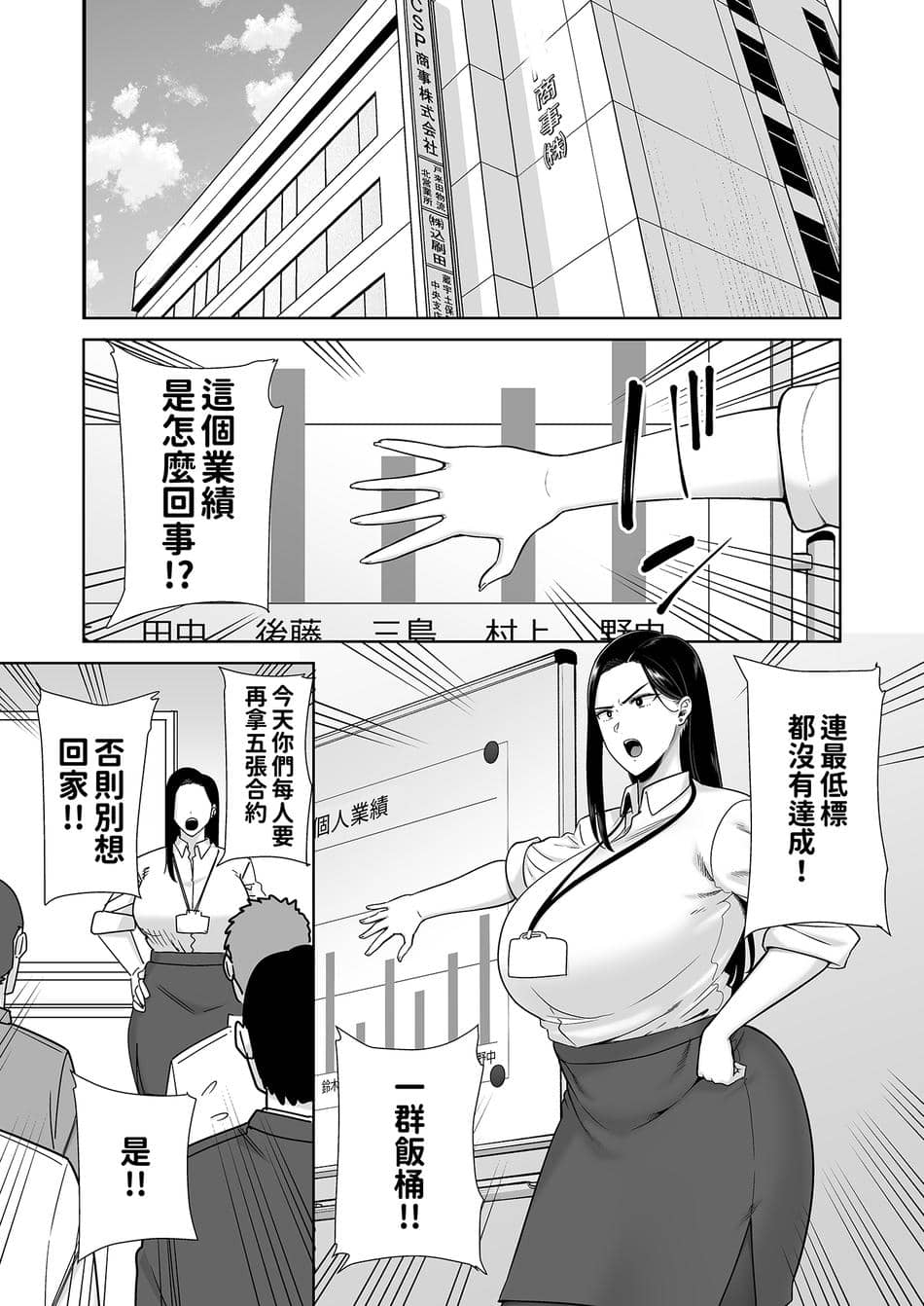 [DOLL PLAY (黒巣ガタリ)] パワハラ女上司と社畜くん｜職場霸凌的女上司與社畜君1~2 [中国翻訳][無修正]