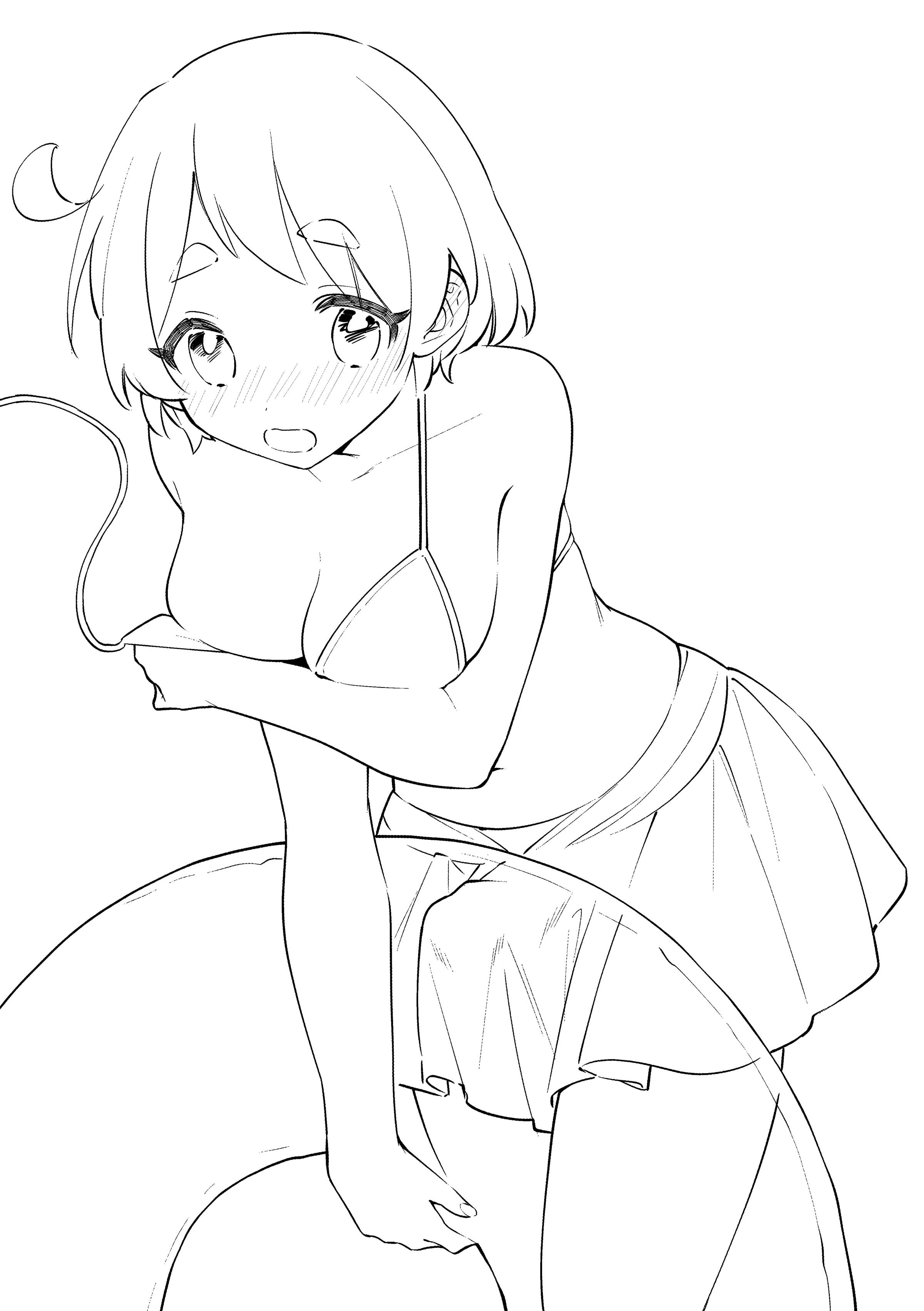 [溶けたアイスのふたの裏 (桜庭六輔)] ふたなり彼女の水着に困らされる回 [DL版]