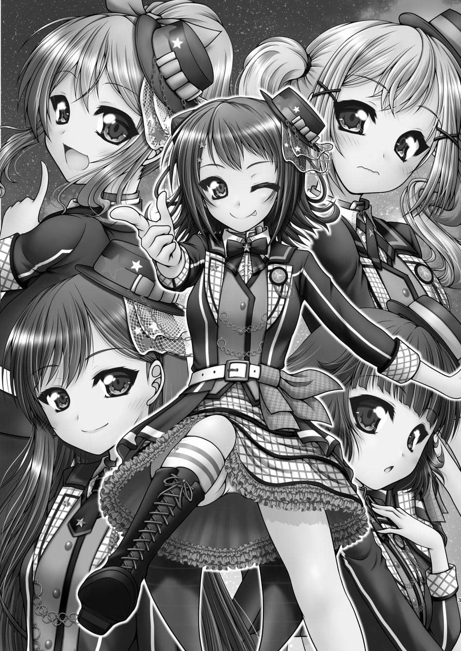 [愛は暗闇 (まるいりゅう)] ハートビート・スターズ (BanG Dream!) [天煌汉化组]
