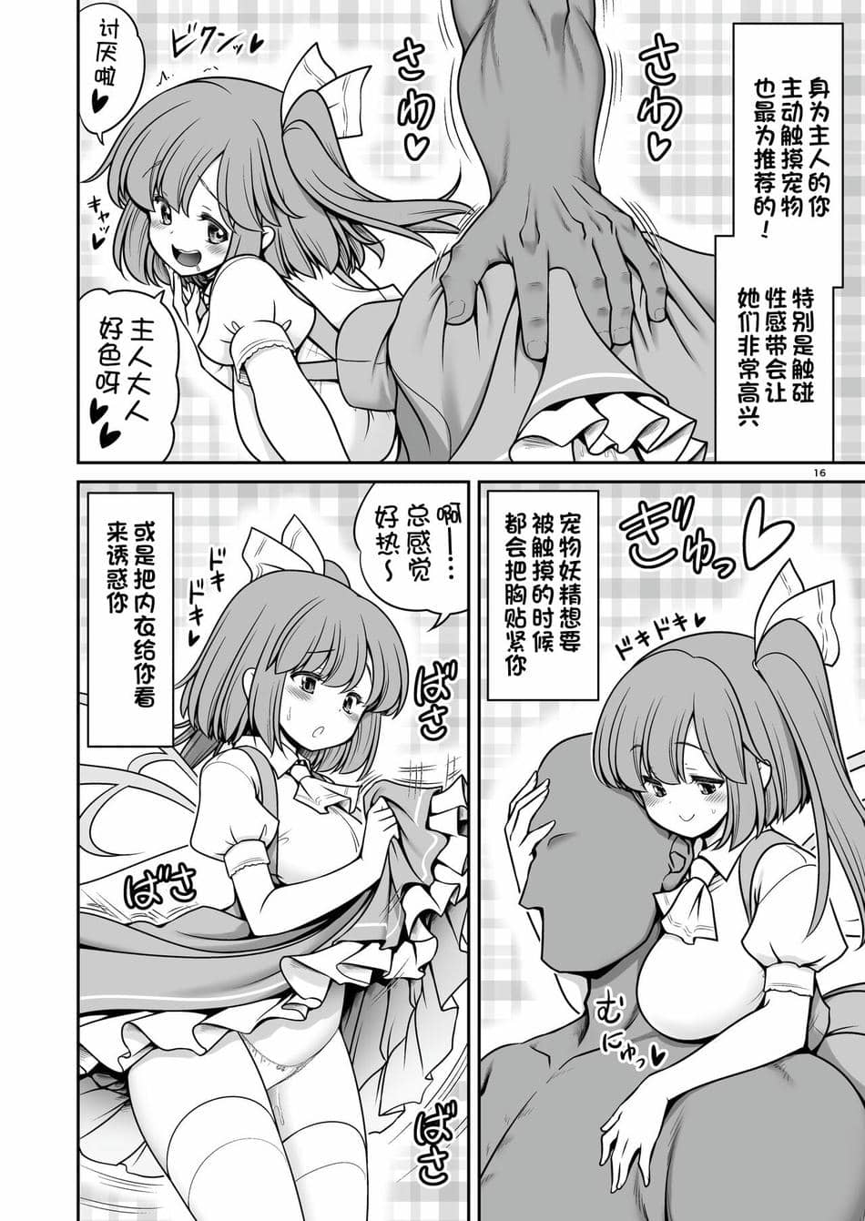 [世捨人な漫画描き (ともきとものり)] 妖精ペットと楽しい新生活 (東方Project) [一只麻利的鸽子汉化x甜族星人出资] [DL版]