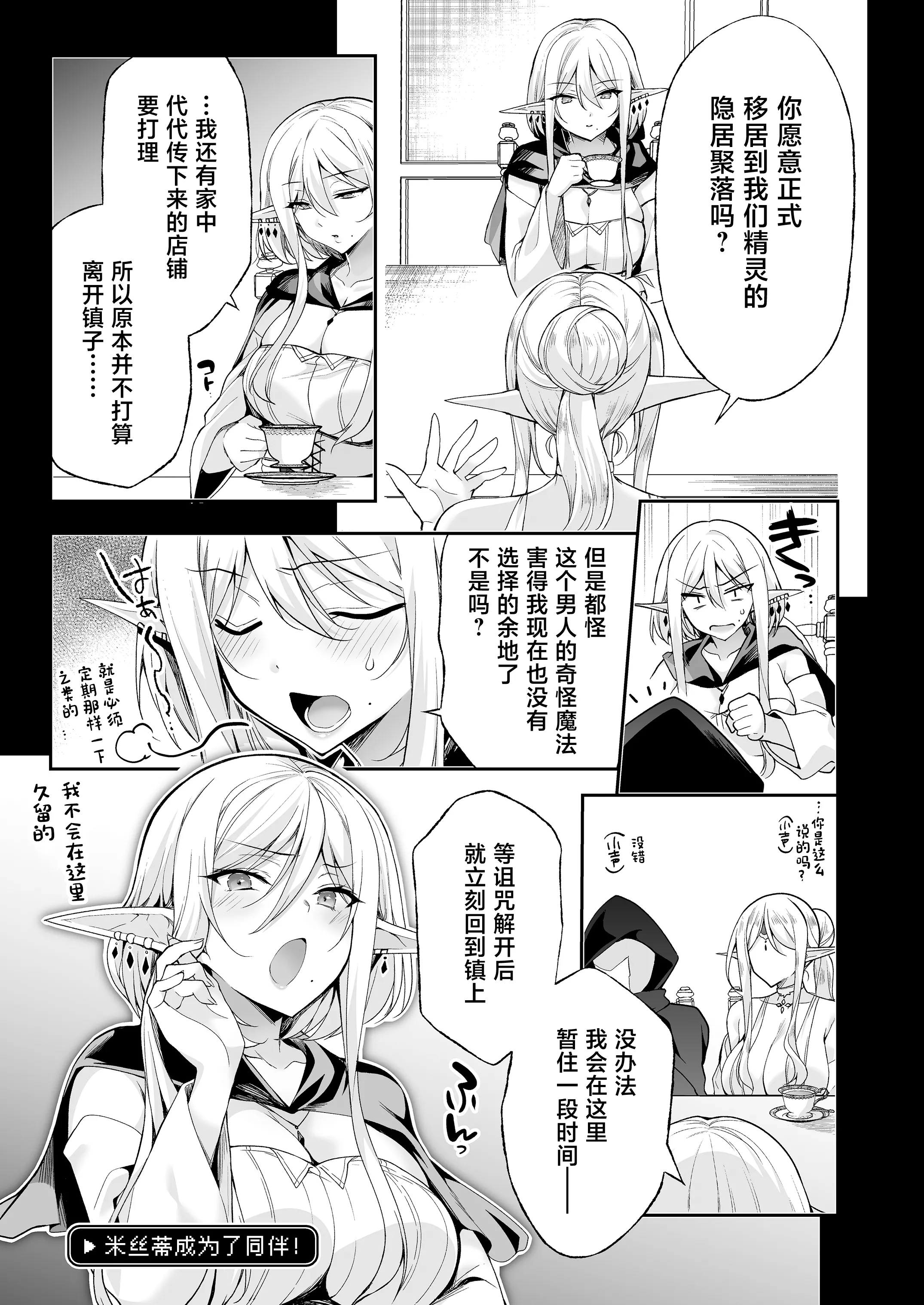 [にのこや (にの子)] エルフに淫紋を付ける本 LEVEL：8 [中国翻訳] [DL版]