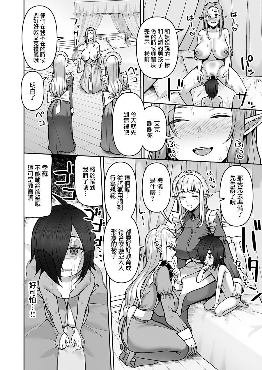 [マシュマロ風船 (かゆみ止め)] 200年もの処女エルフショタを飼う1~2 [中国翻訳][疏碼]