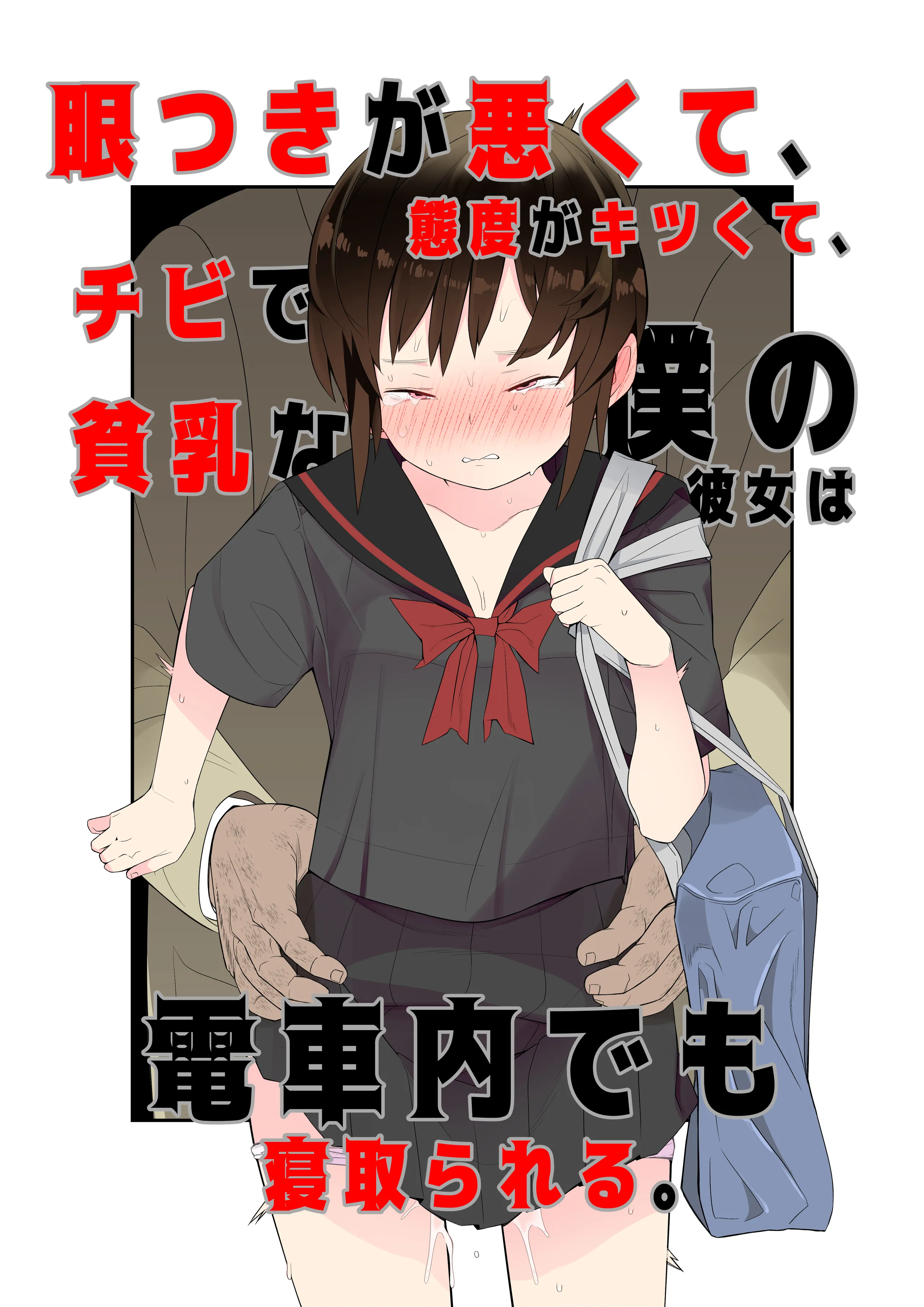 [トゥーンワーカー (タムヒ)] 眼つきが悪くて、態度がキツくて、チビで貧乳な僕の彼女は電車内でも寝Tられる。