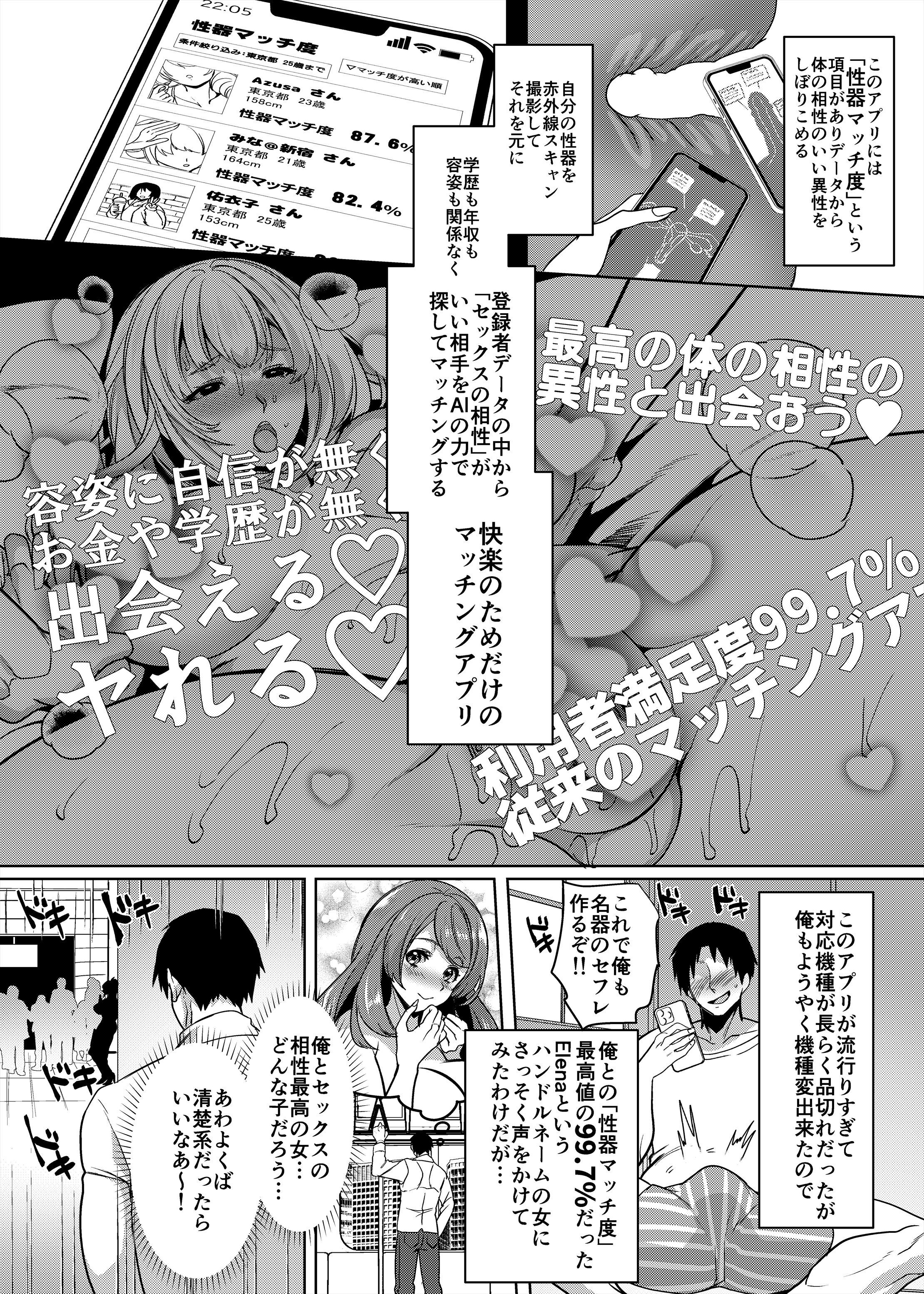 [ホークビット (孝至)] 性器マッチングアプリ総集編