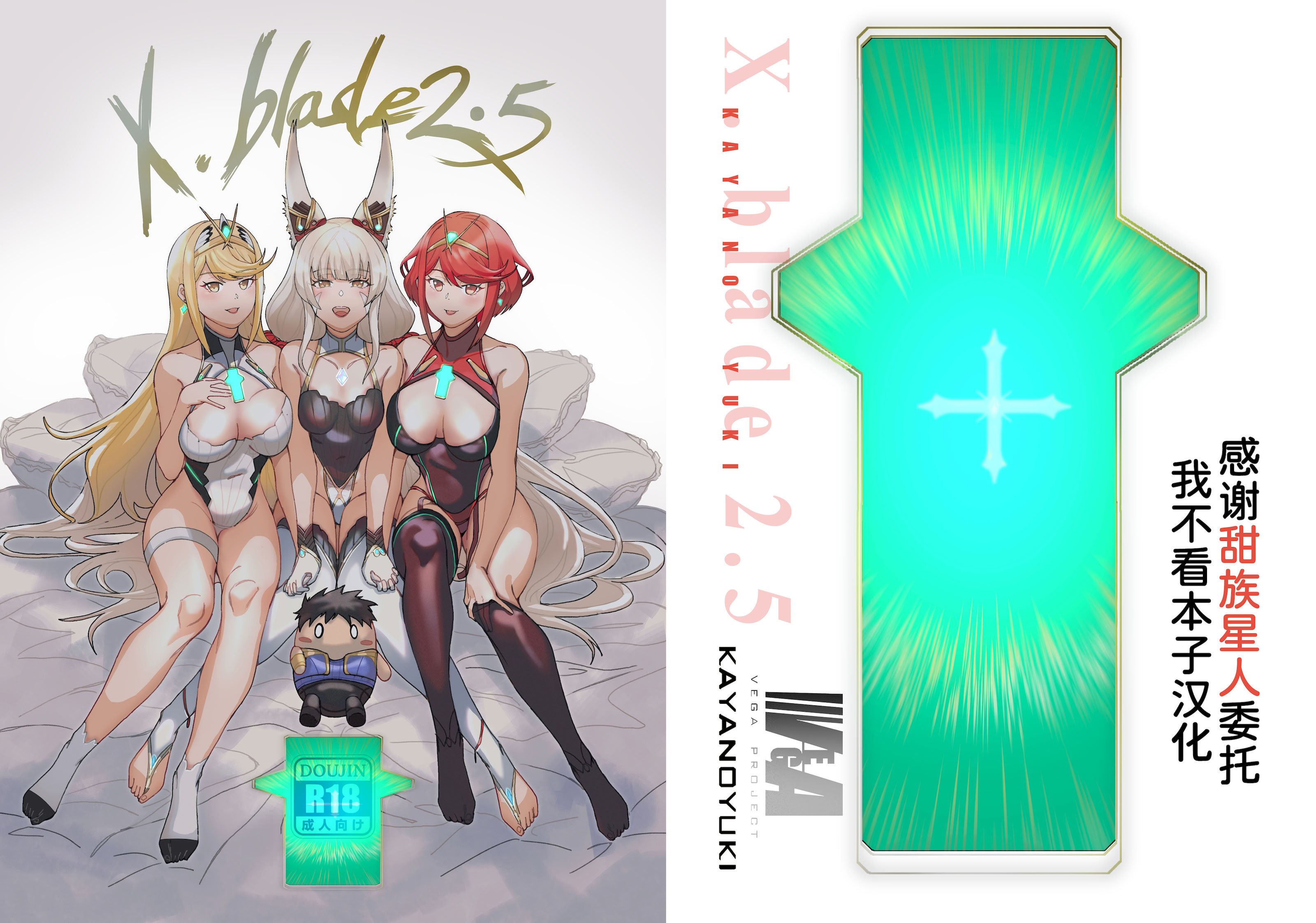 [VEGAS PROJECT (kayanoyuki)] X.BLADE 2.5 (ゼノブレイド2) [甜族星人x我不看本子汉化] [DL版]