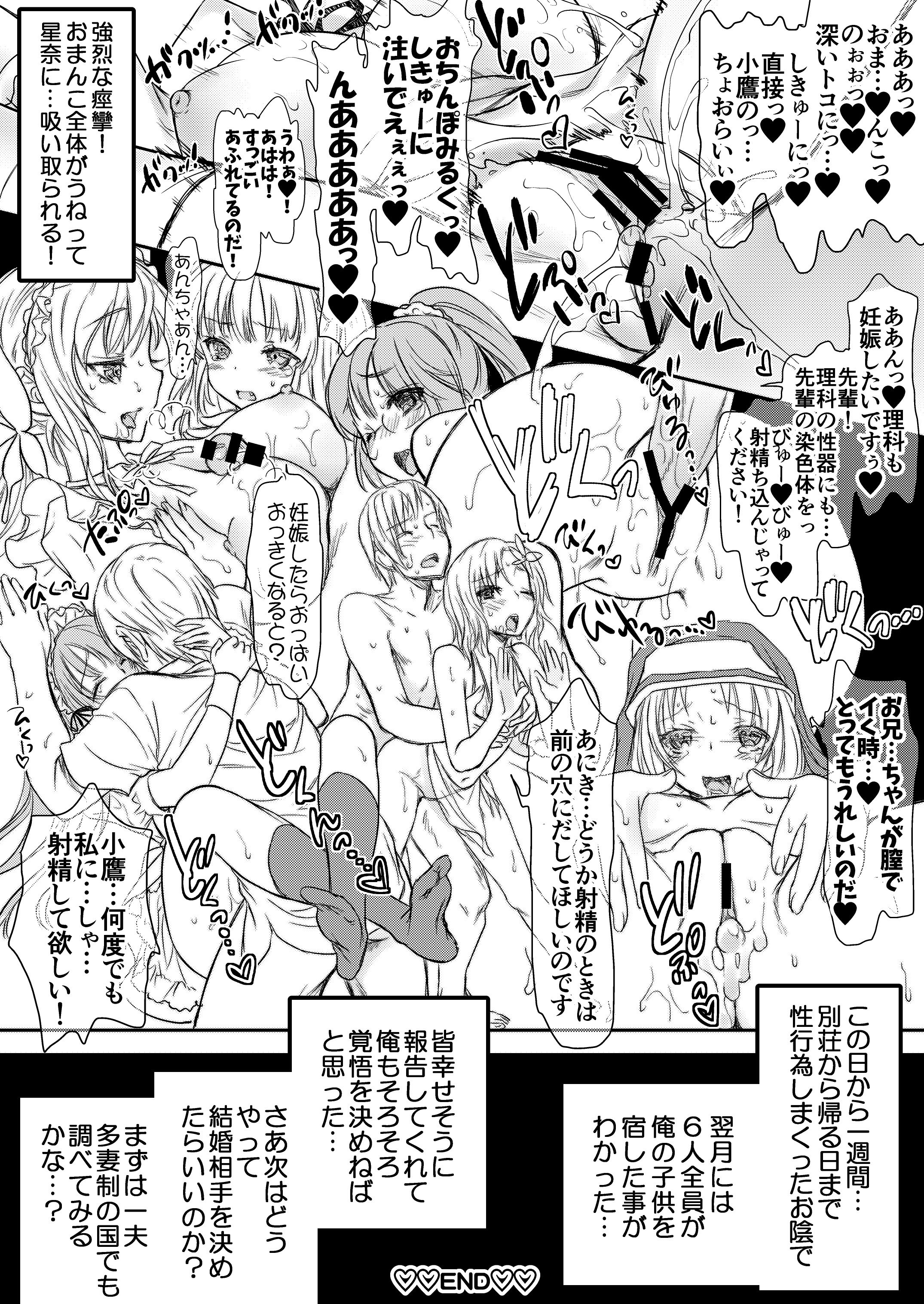 (C81) [少女月蝕 (嶋尾和)] 僕はカノジョが6人しかいない! (僕は友達が少ない) [DL版]