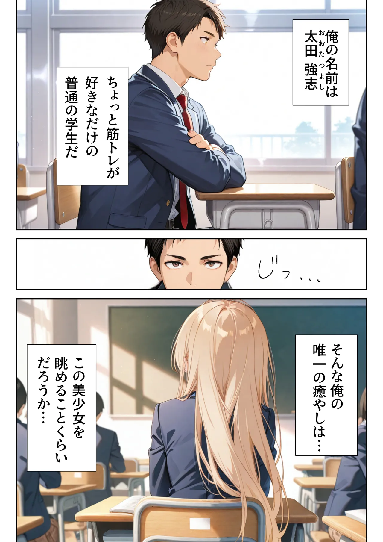 [ニーハイ堂] お隣の天使様を記憶操作でイケメンから寝取って堕天使にした件 [AI Generated]