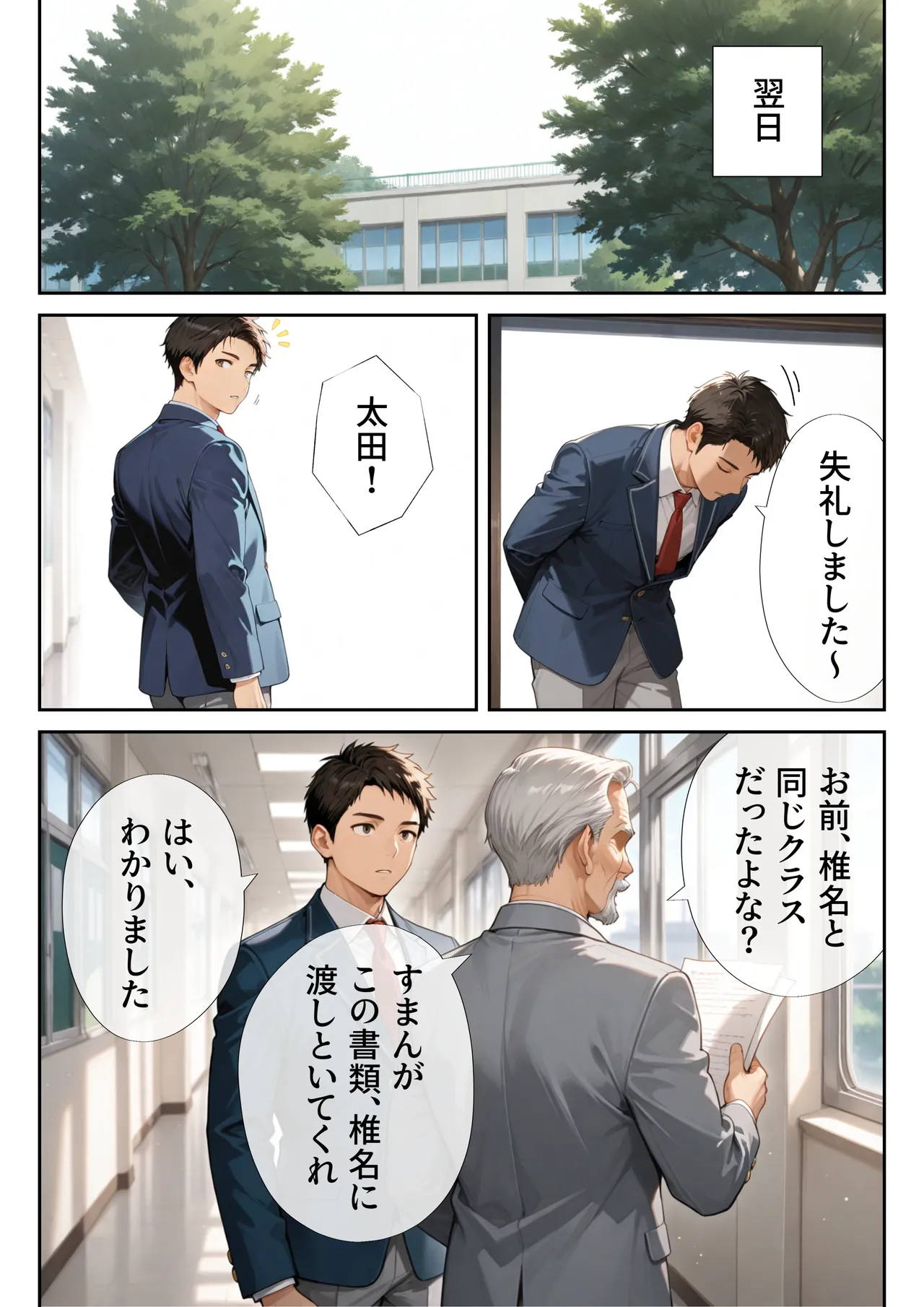 [ニーハイ堂] お隣の天使様を記憶操作でイケメンから寝取って堕天使にした件 [AI Generated]