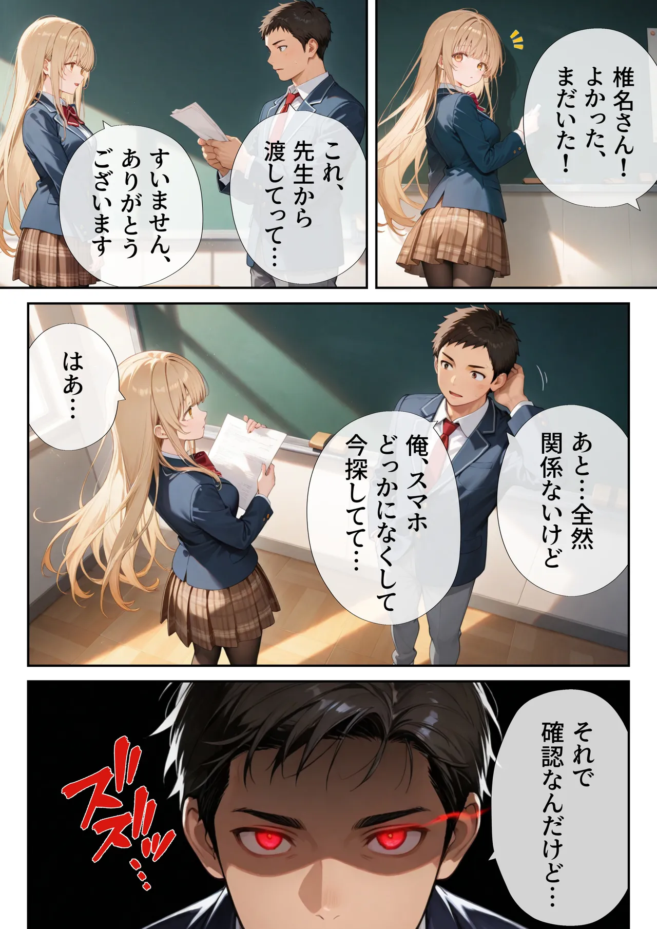 [ニーハイ堂] お隣の天使様を記憶操作でイケメンから寝取って堕天使にした件 [AI Generated]