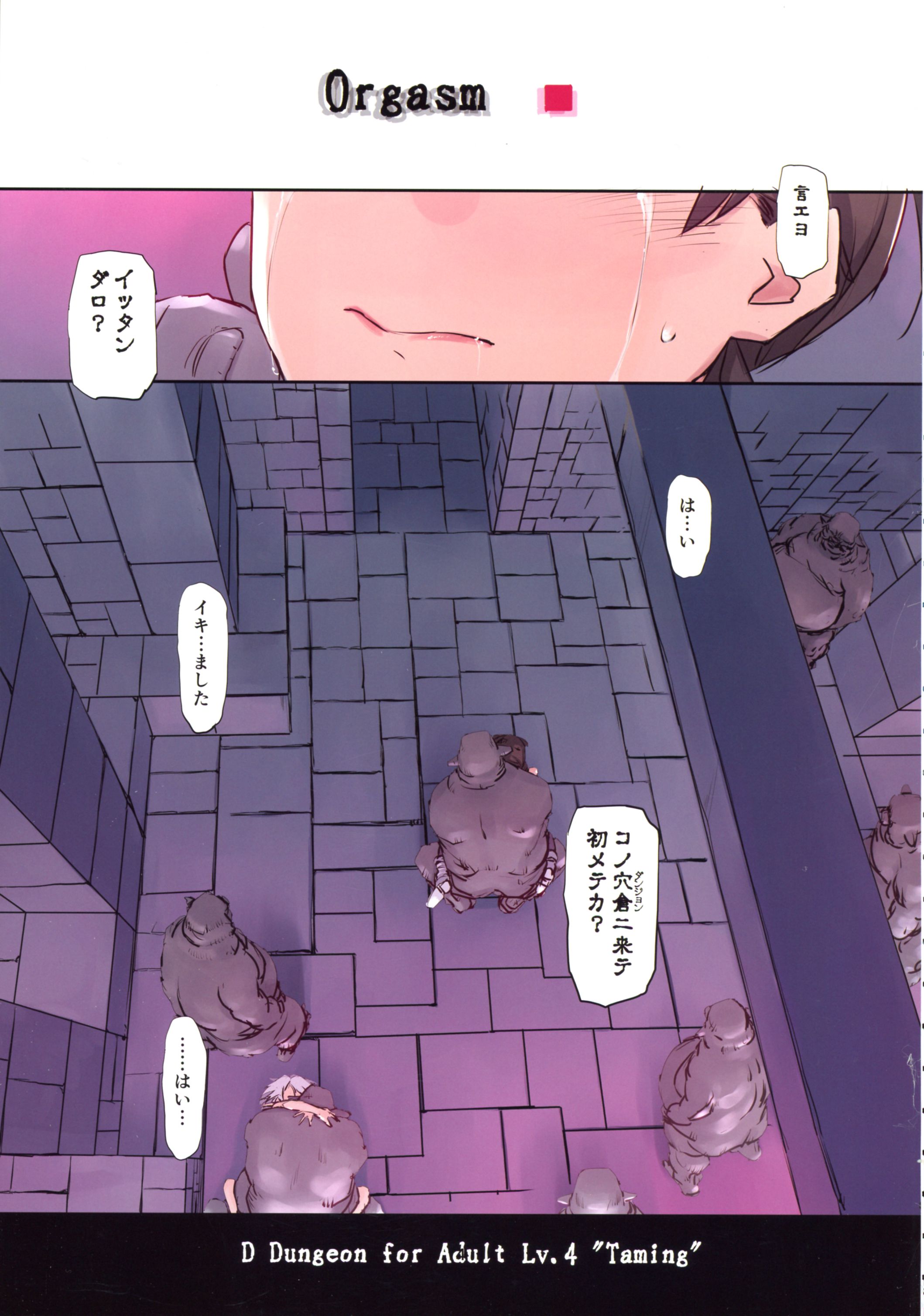 (C105) [TearDrop (ついな)] D Dungeon for Adult orc’s nest (トゥハート)