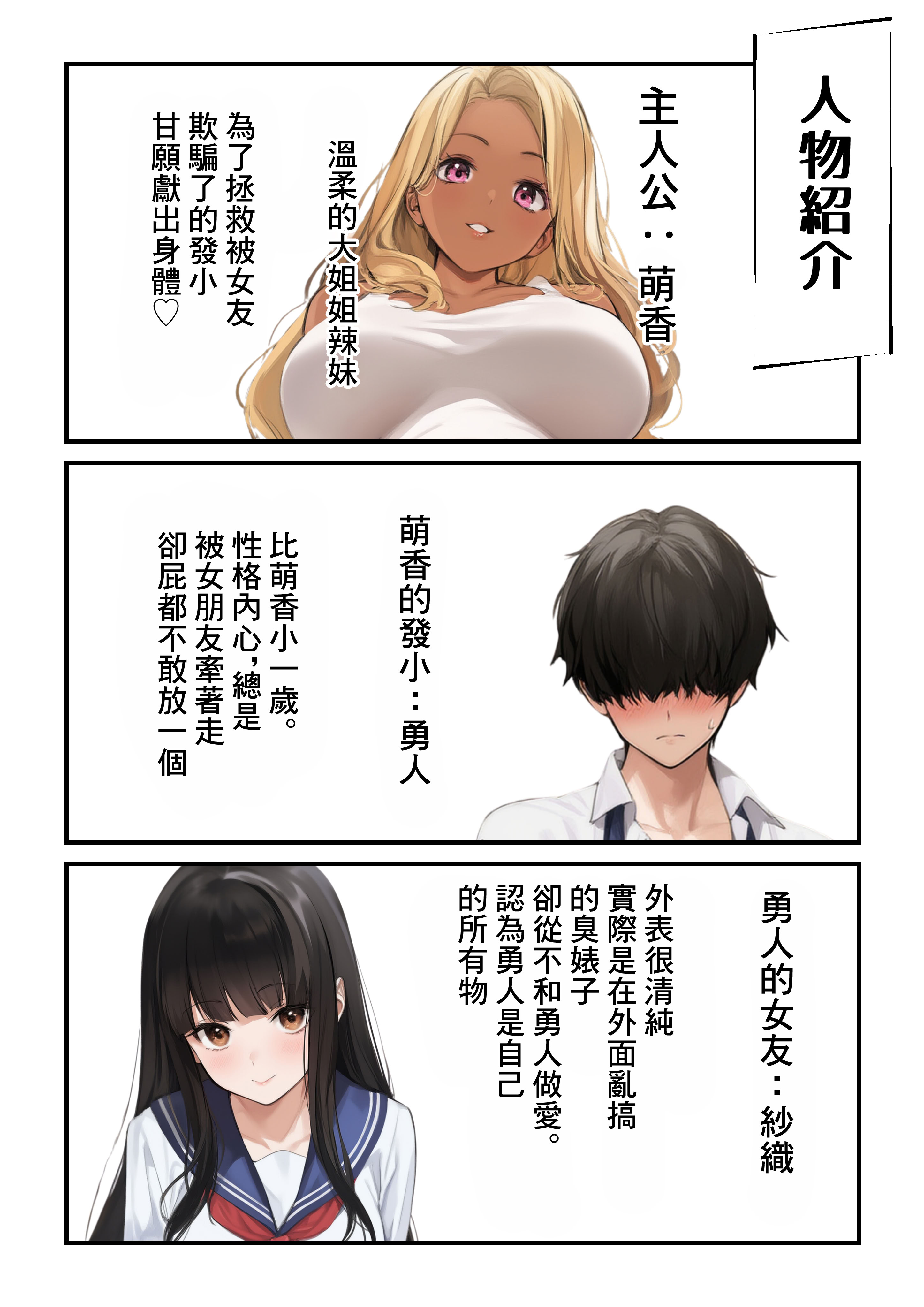 [はる books] 甘々ギャルの逆NTR～ギャルのまOこがオタクを救う～ [中国翻訳]