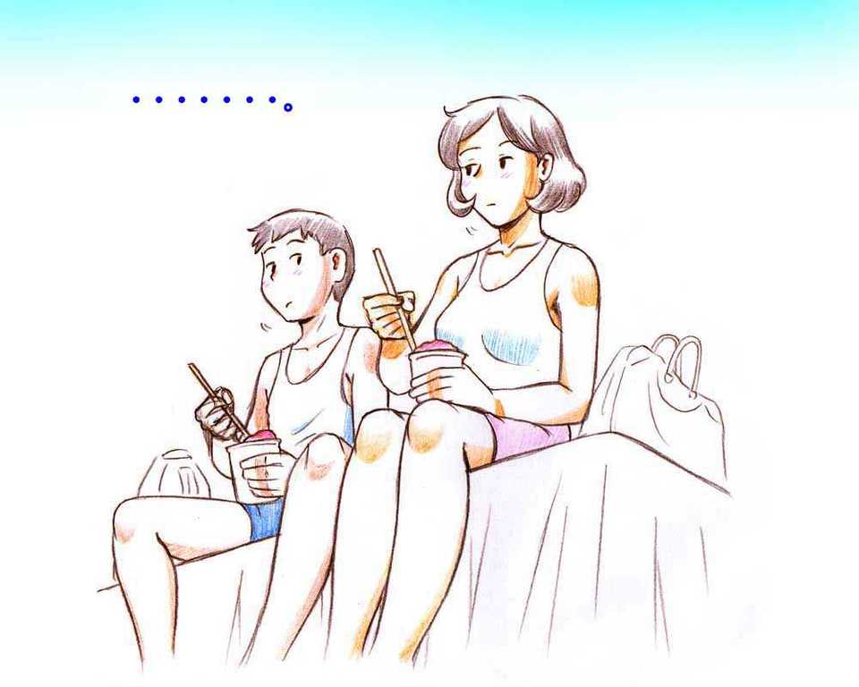 [pink-noise (みずいろ めがね)]ママショタイム ~真夏のプール編+アウトドア編~[中国翻訳][粗碼][魔劍个人汉化]
