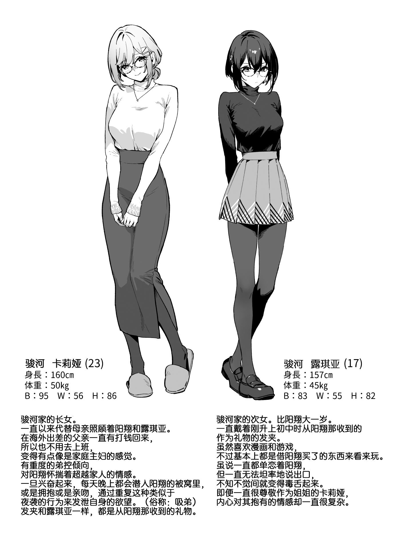 [ダイコテツ団 (92M)] しすたーこんとらすと 溺愛お姉ちゃんと濃密性活｜反差姐妹~在姐姐们溺爱之下，我们的绵密性福~ [白杨汉化组] [DL版]