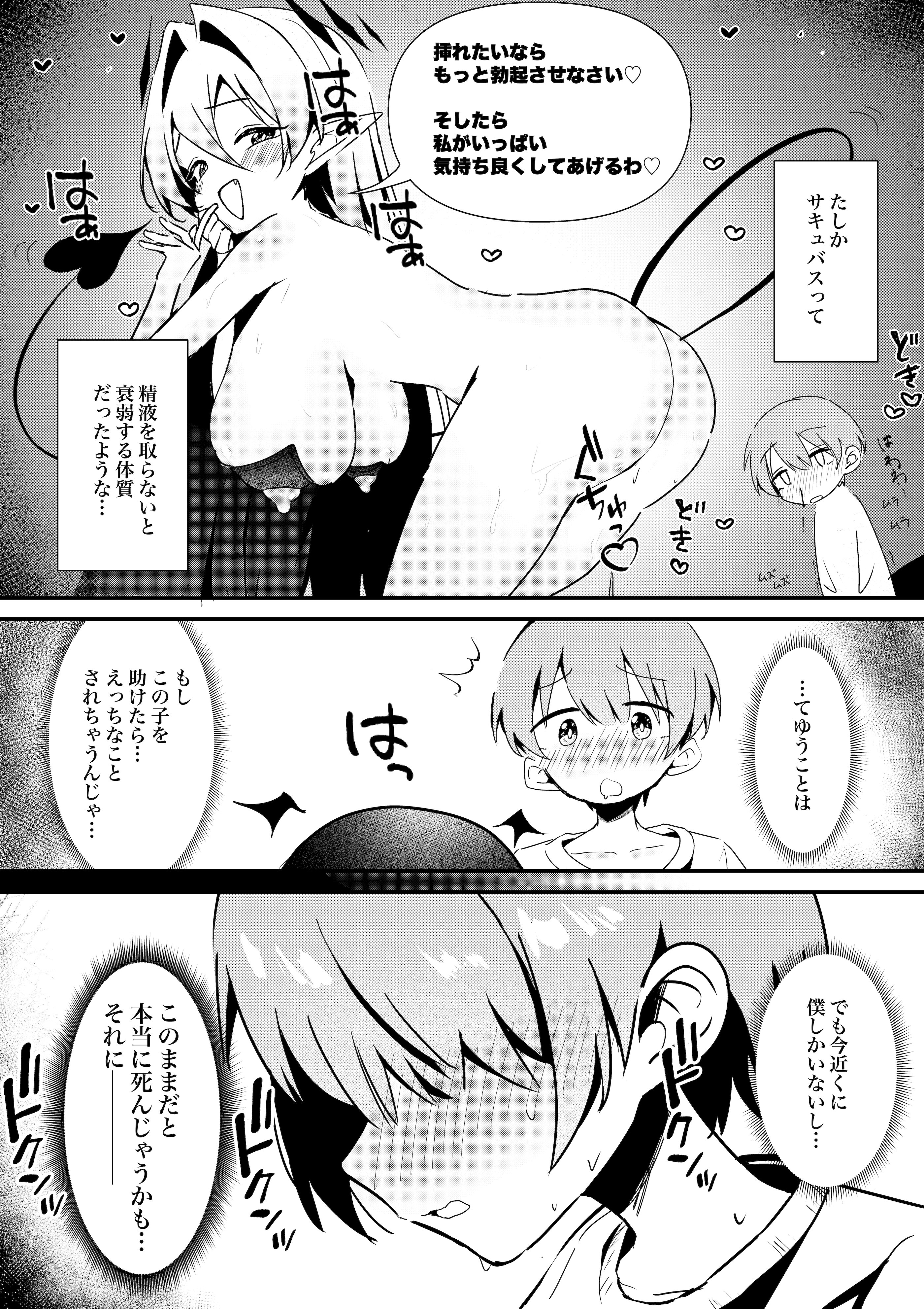 [瑠璃の工房 (璃乃コウ)] ショタくんが絶倫チ◯ポで爆乳サキュバスを絶頂させる話