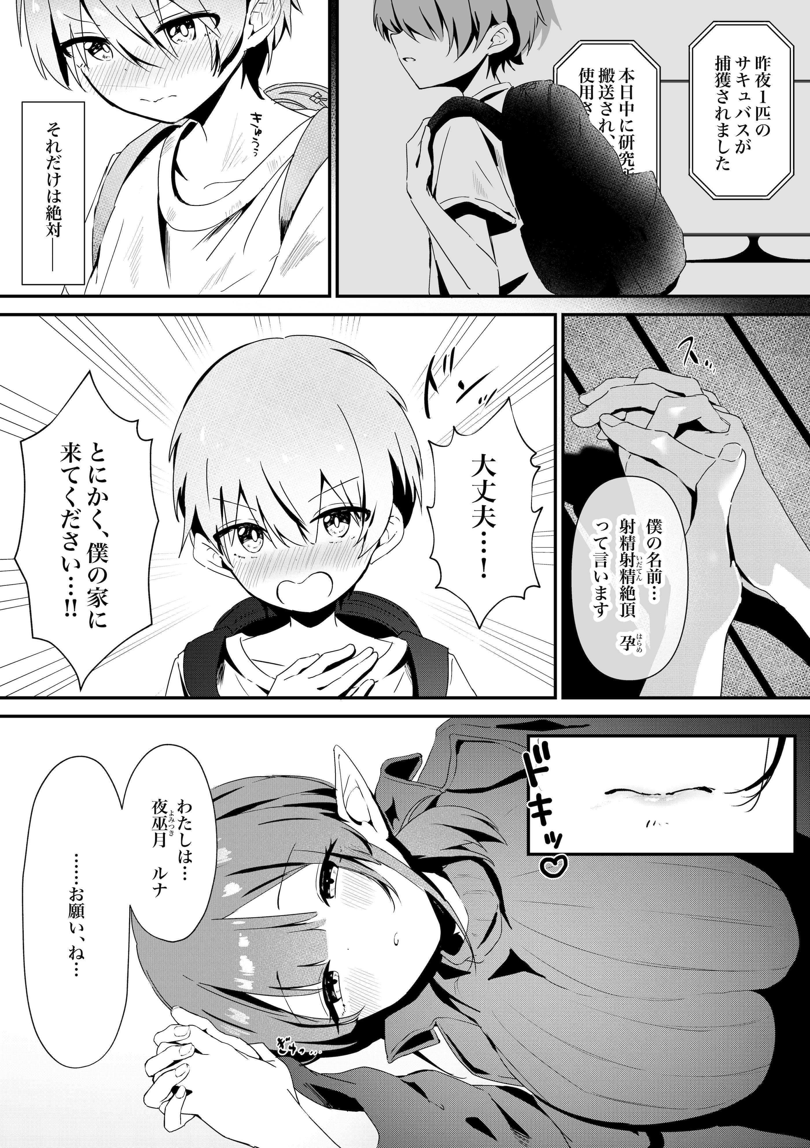 [瑠璃の工房 (璃乃コウ)] ショタくんが絶倫チ◯ポで爆乳サキュバスを絶頂させる話
