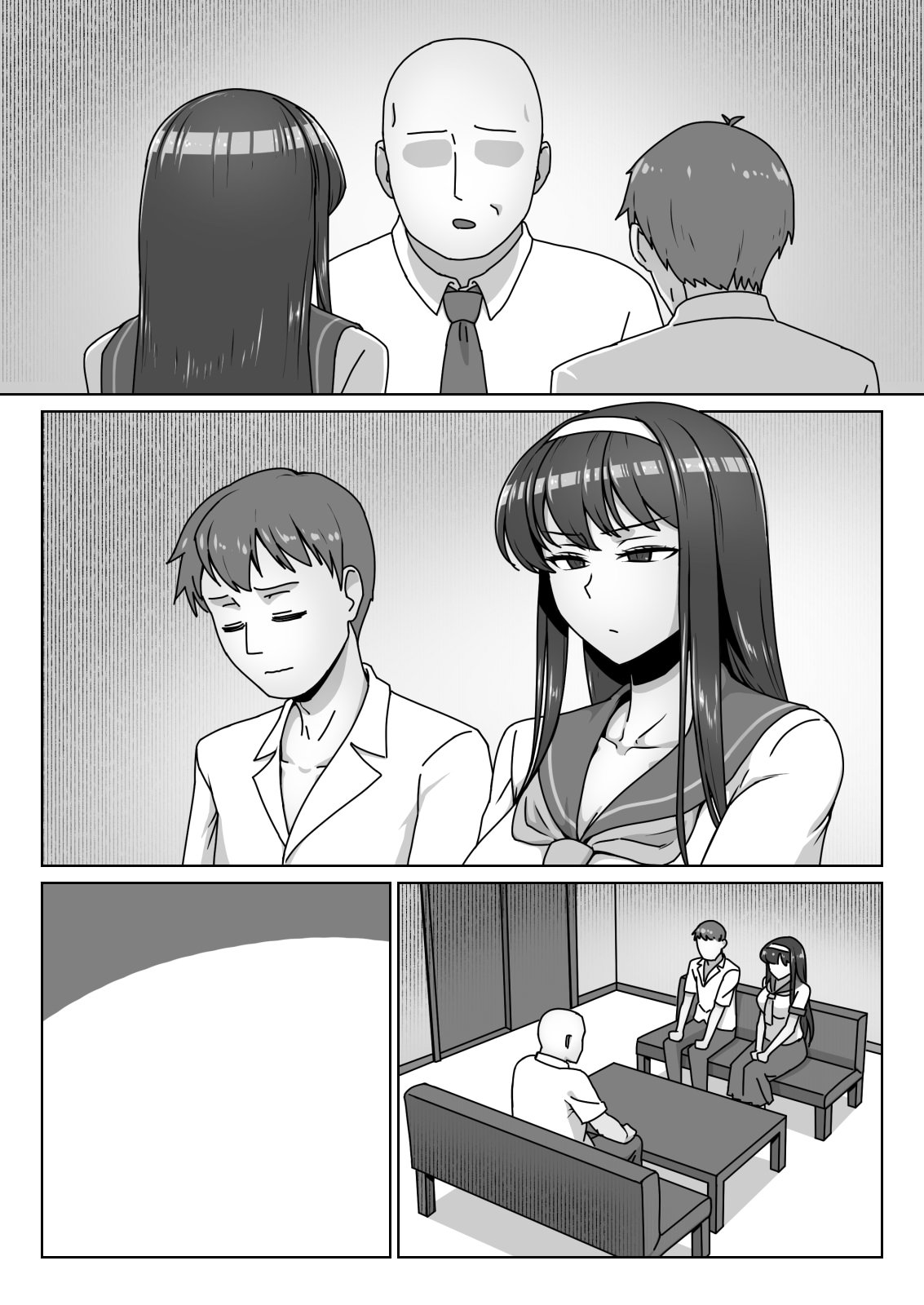 [禁煙草] 恋に目覚めた高嶺の花に中年教師のねっとり催眠性指導トドメのドスケベセックス旅行