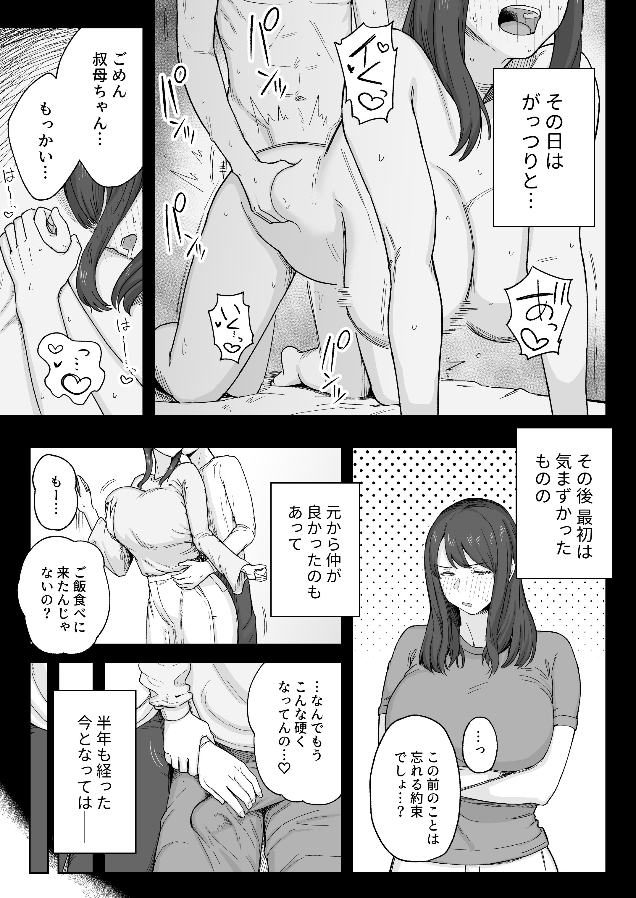 [なつぞう] 夕飯のあとは叔母ちゃんと… [DL版]