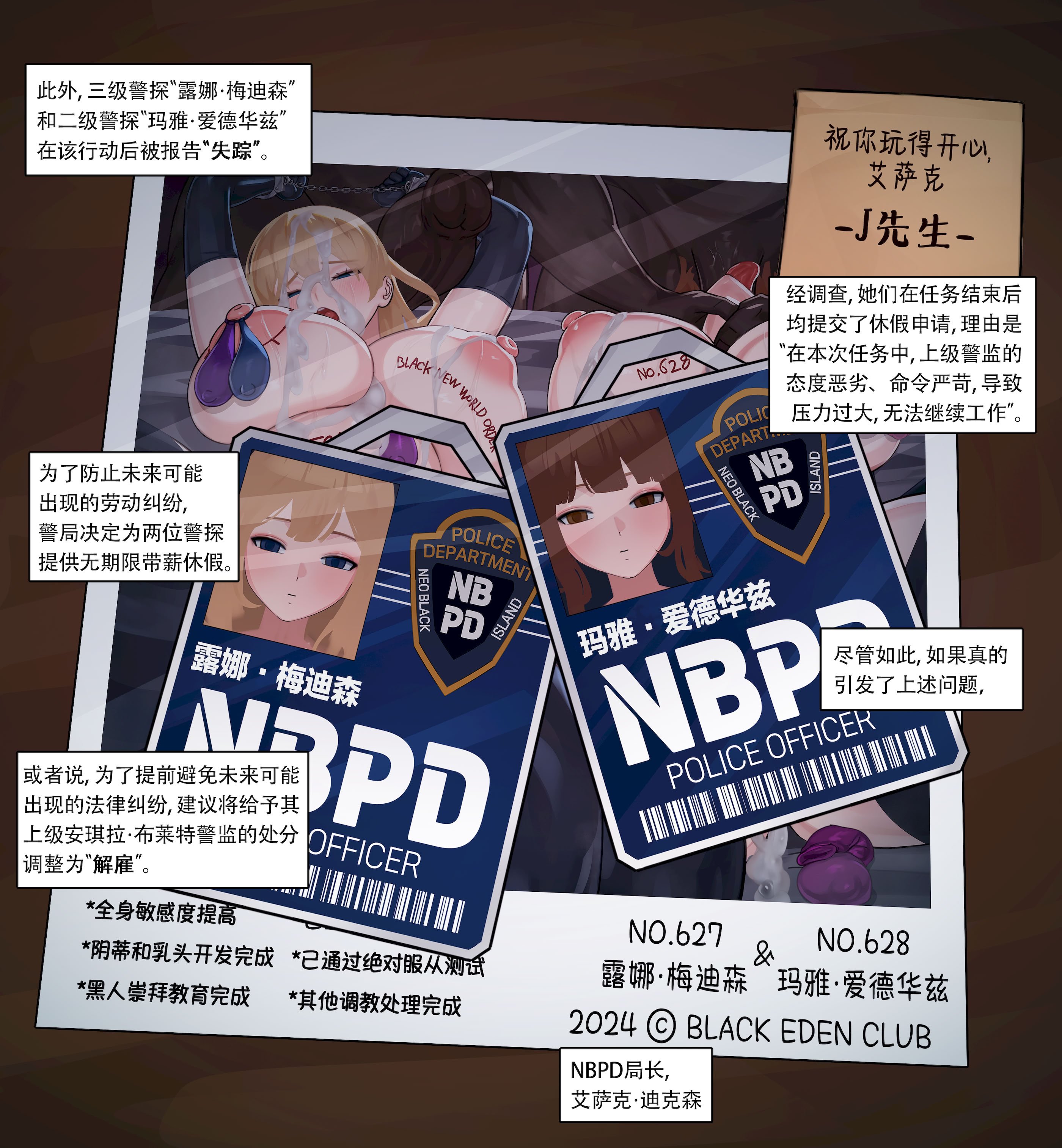 Nuo（Black Eden Club）24年7月-25年7月 中文合集