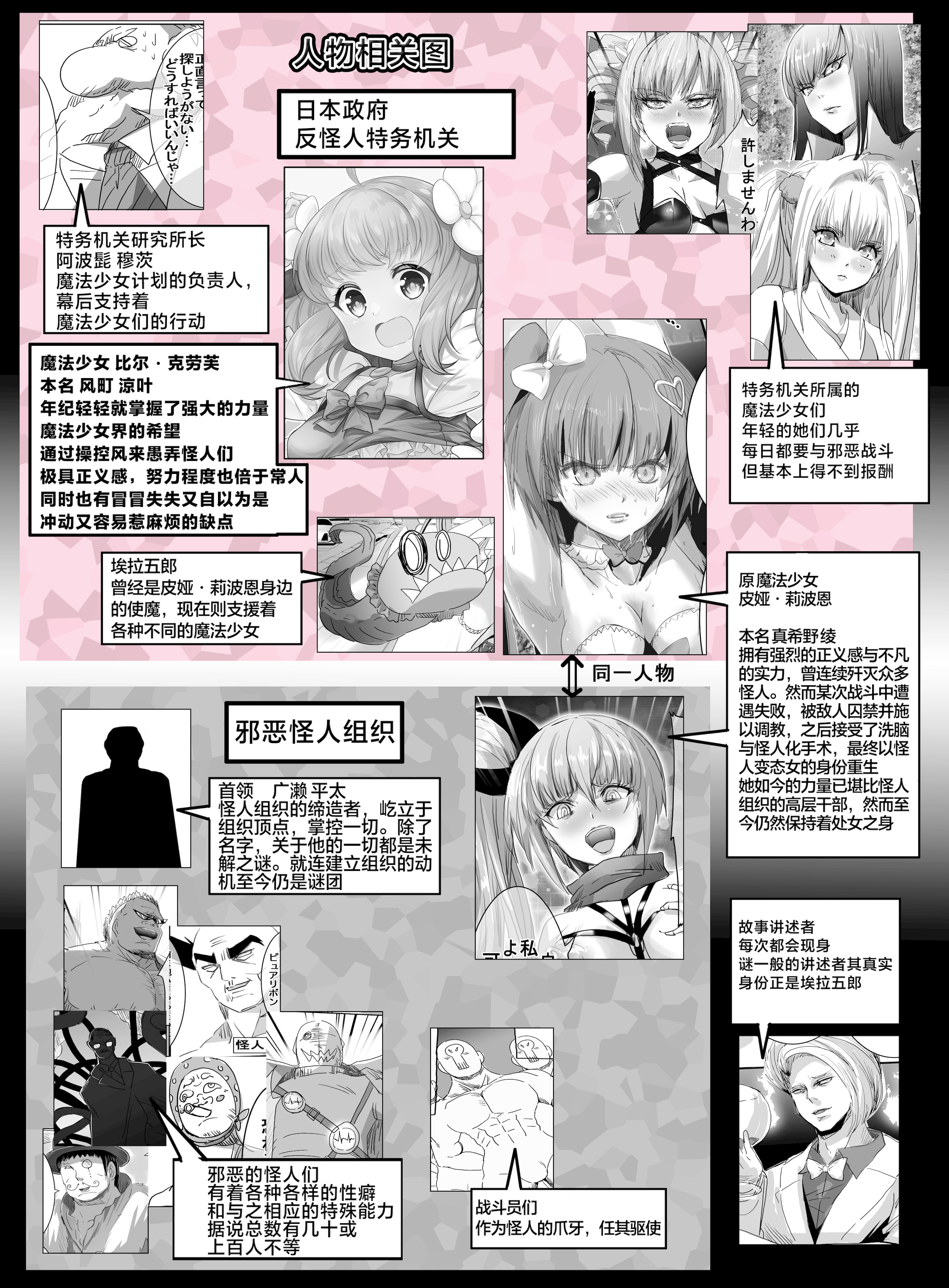 [uniuni (きすけくん)] 魔法少女VS無限触手 [白杨汉化组]