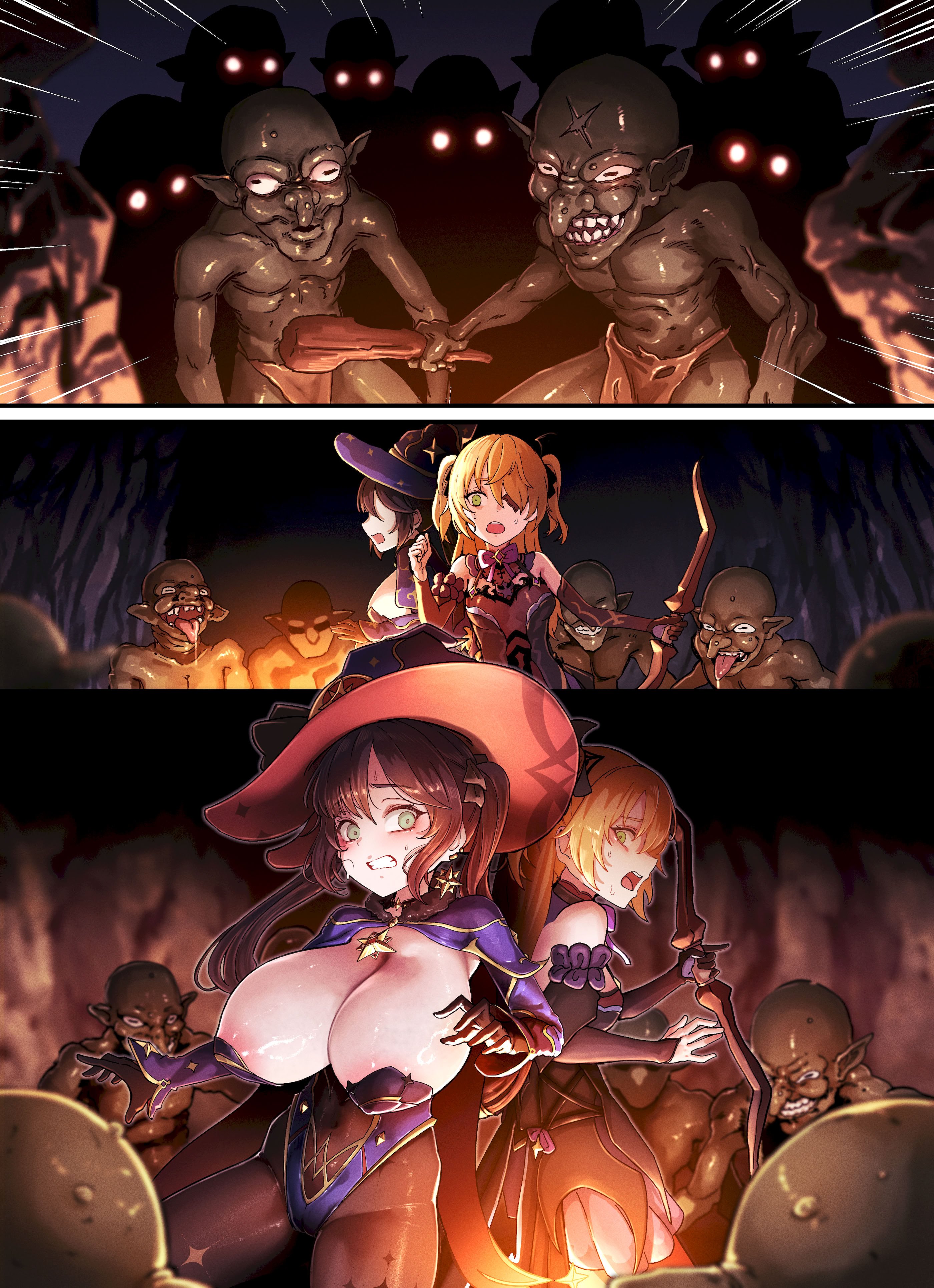 [horori] Mona & Fischl