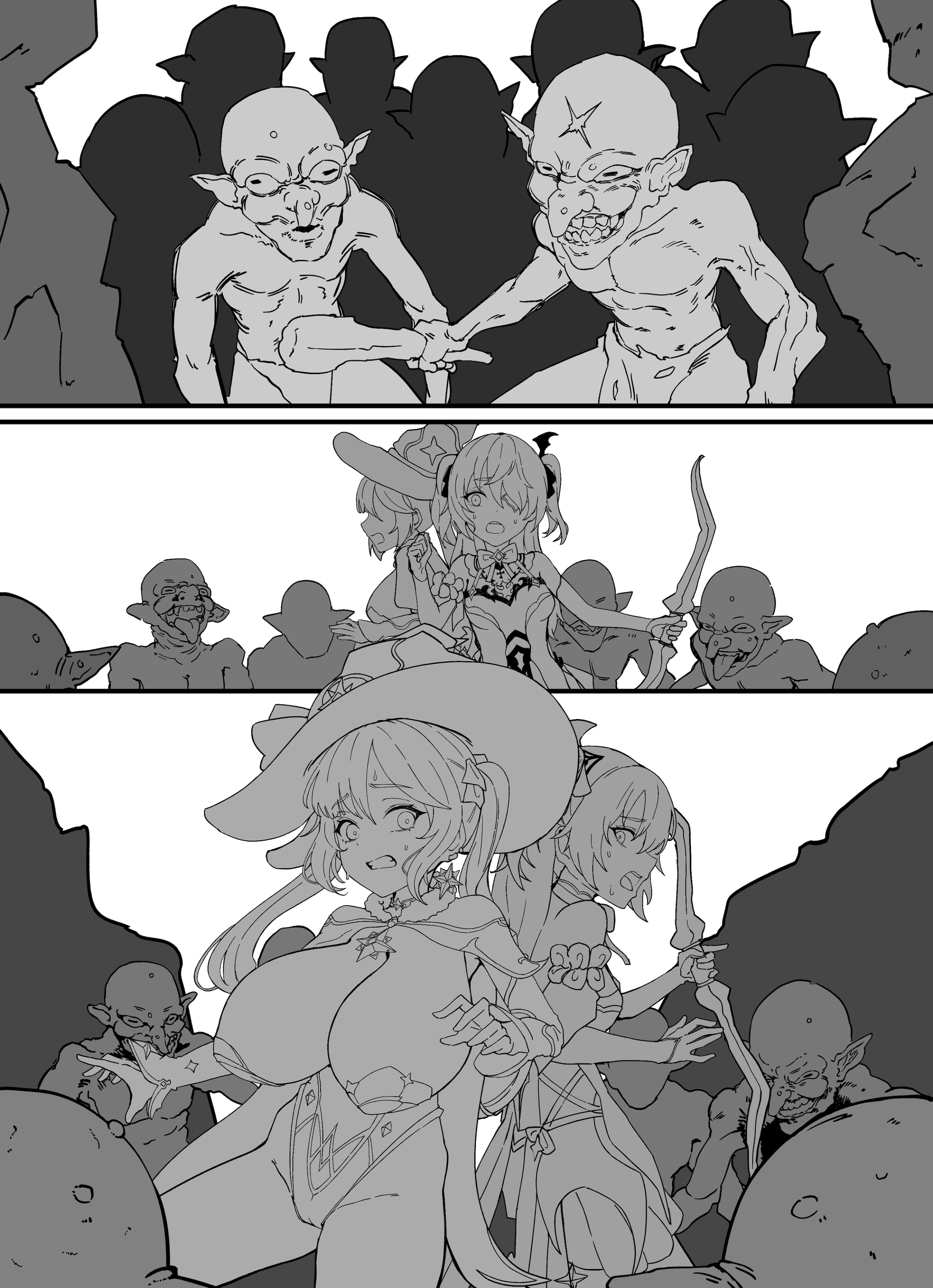 [horori] Mona & Fischl