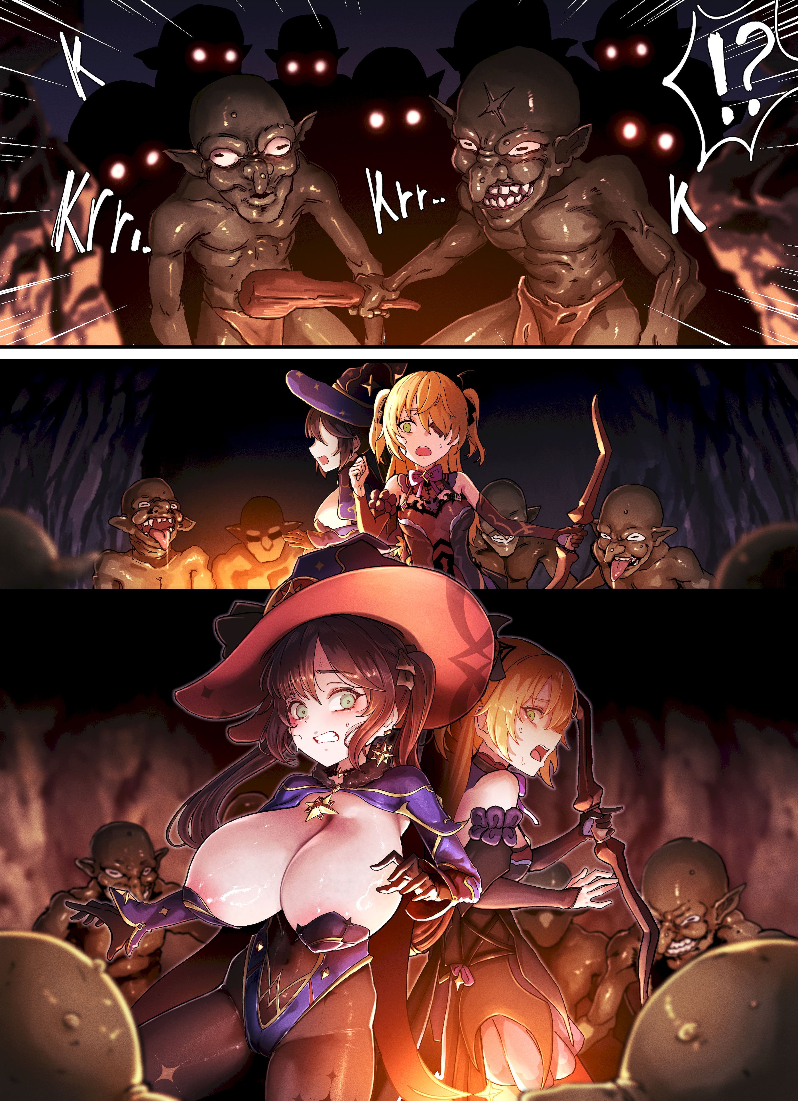 [horori] Mona & Fischl