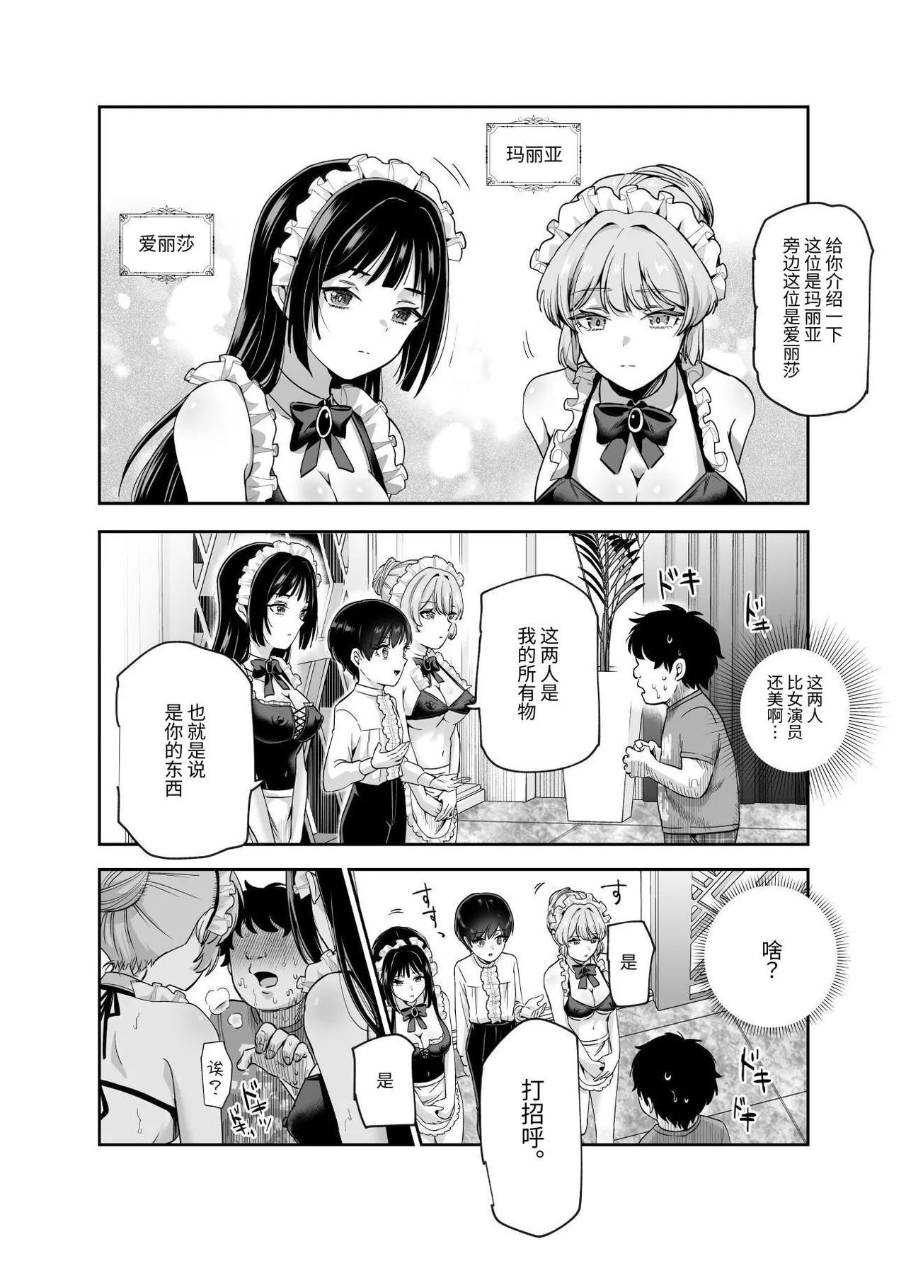 [にゅう工房 (カメナシ)]ボクの人権をあげるEX 学校で一番モテて金持ちで天才のエリートが誕生日プレゼントに人権をくれた話(しかも女) [中国翻訳]