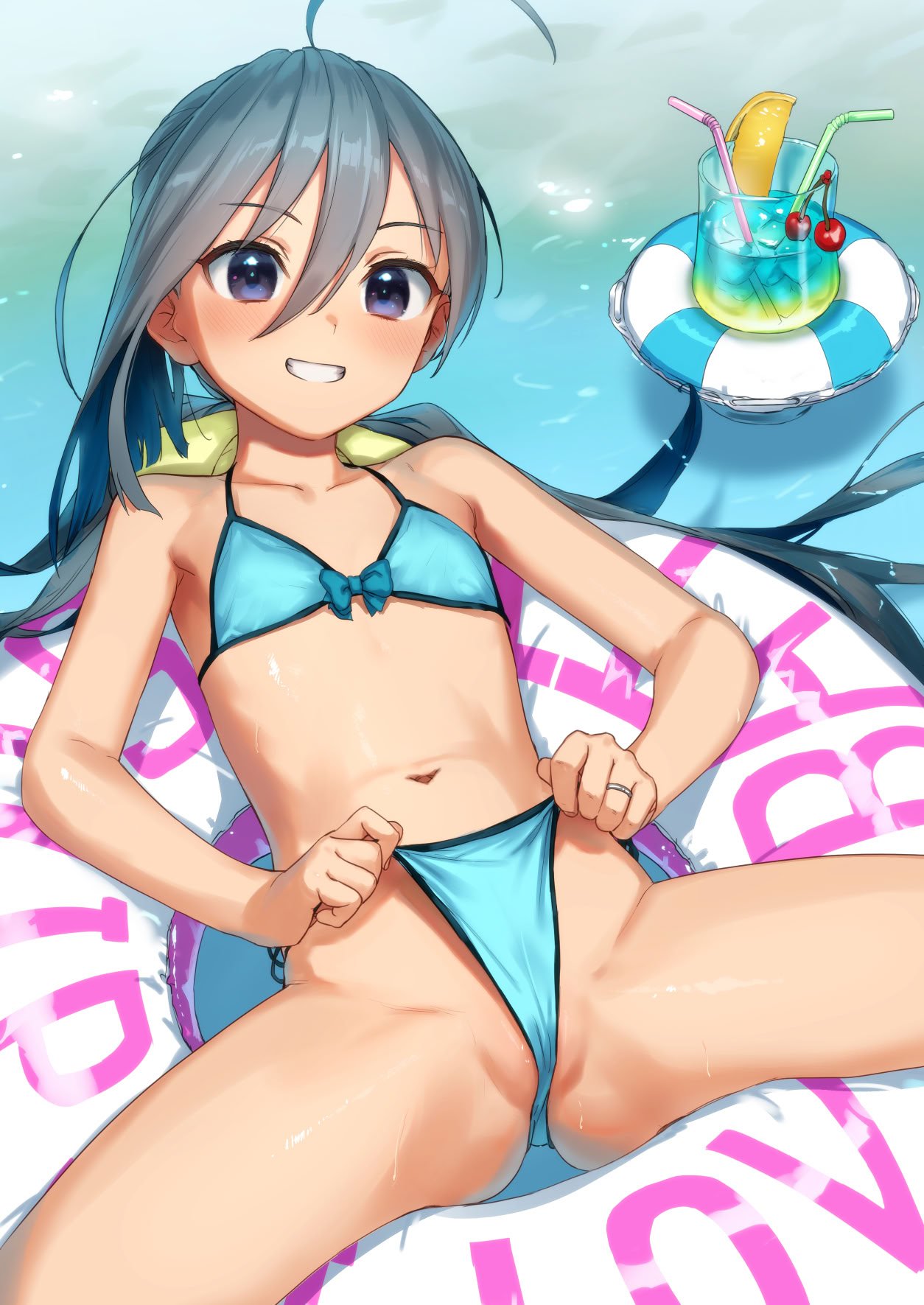 [アジサイデンデン (川上六角、小鳥遊レイ)] 清霜といっしょにバカンスしよ! (艦隊これくしょん -艦これ-) [DL版](1)
