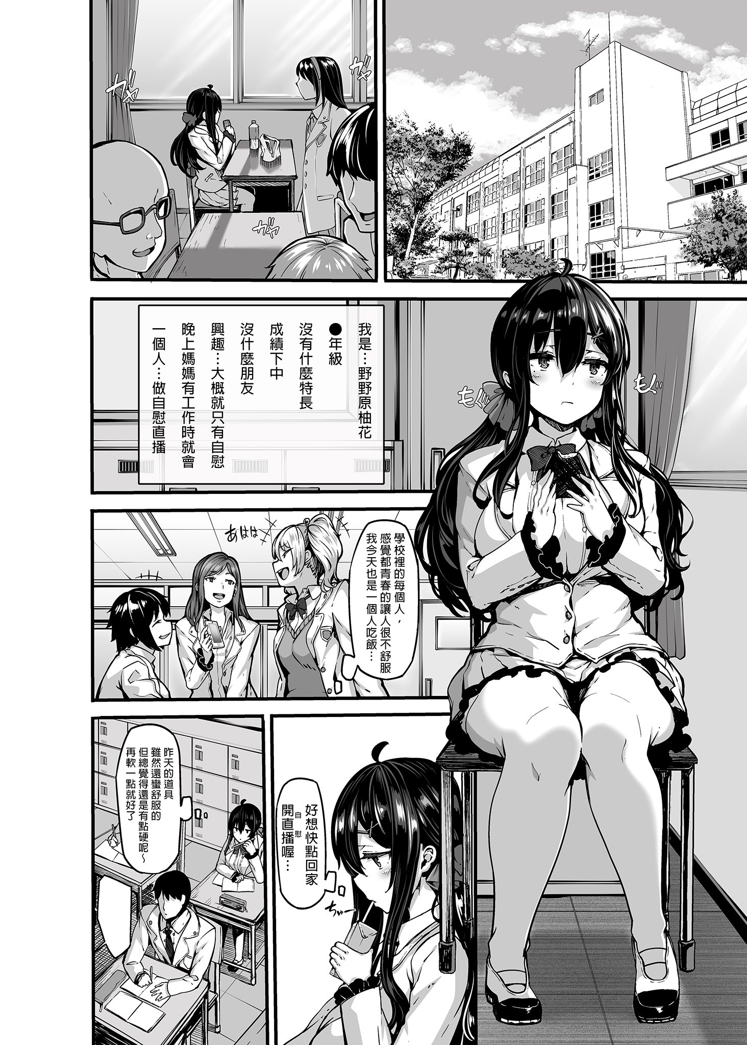 [LAMINARIA (しおこんぶ)] 野々原柚花のヒミツのハイシン|野野原柚花的祕密直播 1~6+3.5[中国翻訳][無修正]