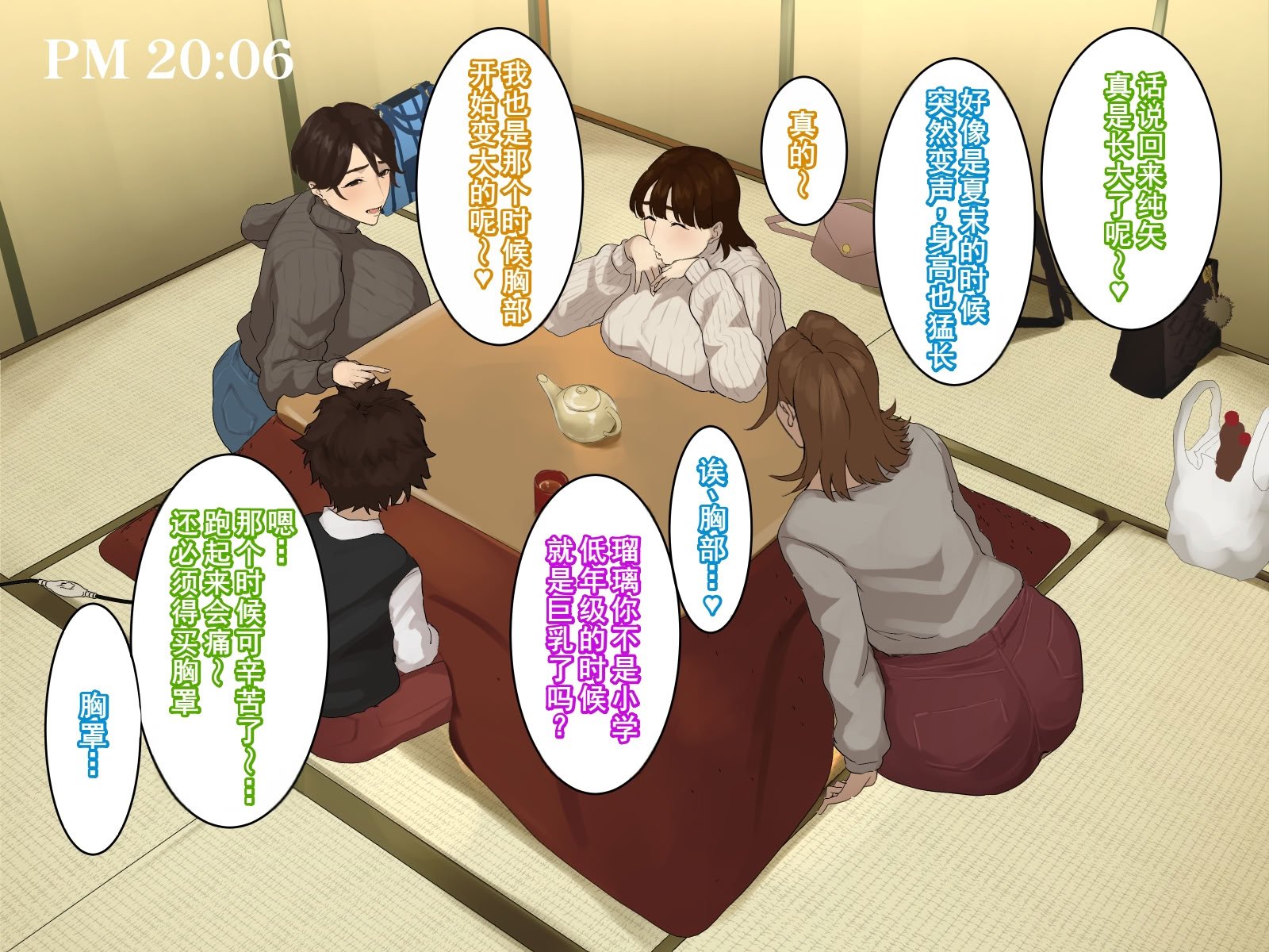 [摩伊那市 (絵子るび)] 年越し 親戚の叔母ちゃん達との一夜2 [廉价汉化组]