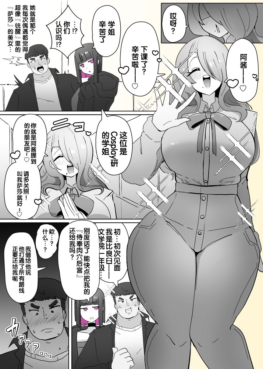 [あるふれっ鸟]コスサーのTS改変アプリ② [狼姫个人汉化]