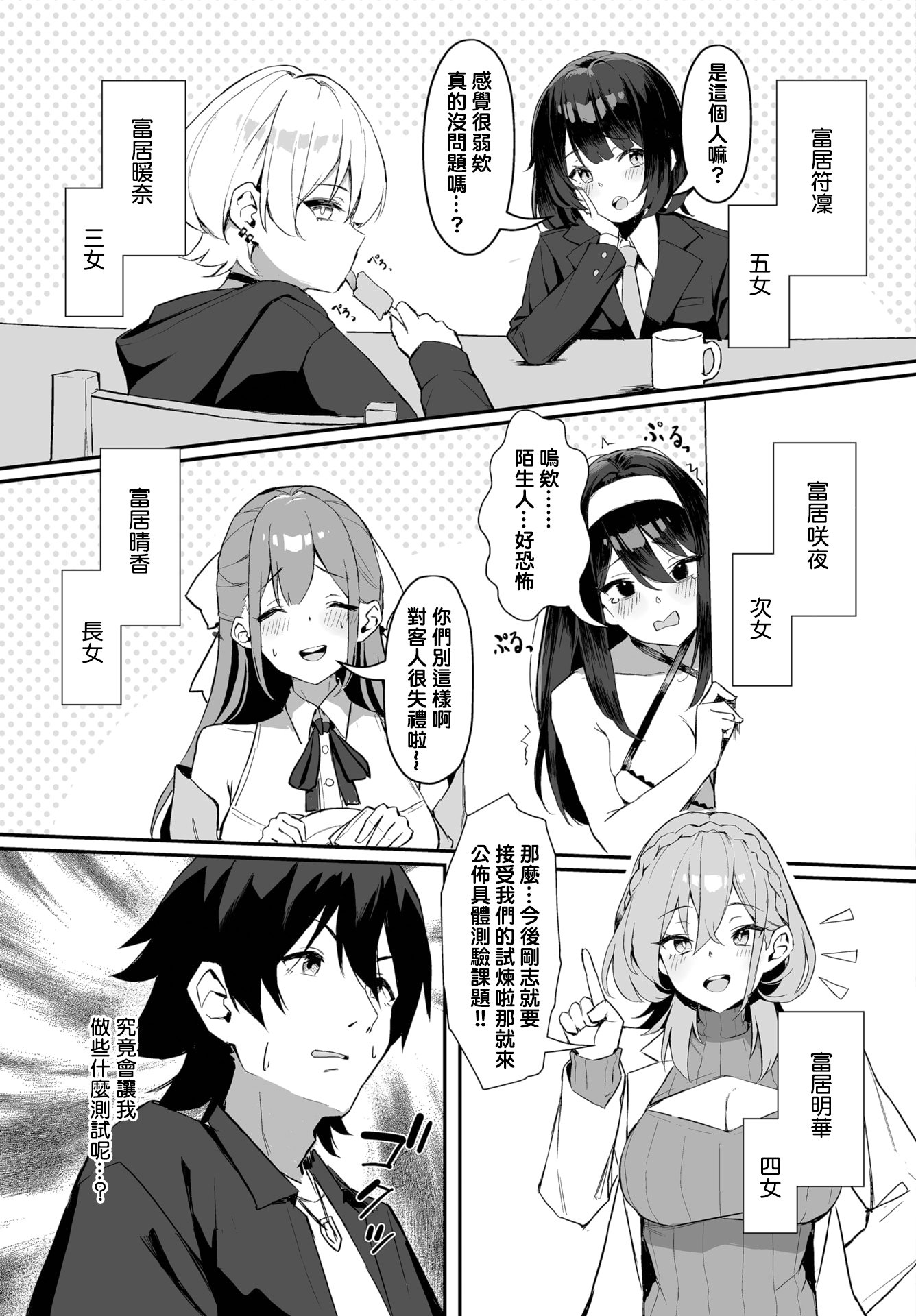 [ホイホイこーろ (跡美くぼむ)] 元・非モテ童貞は見返したい! 1~5～ビッチ五姉妹攻略ゲーム～[中国翻訳][無修正、白碼][结城铃兰个人汉化][DL版]