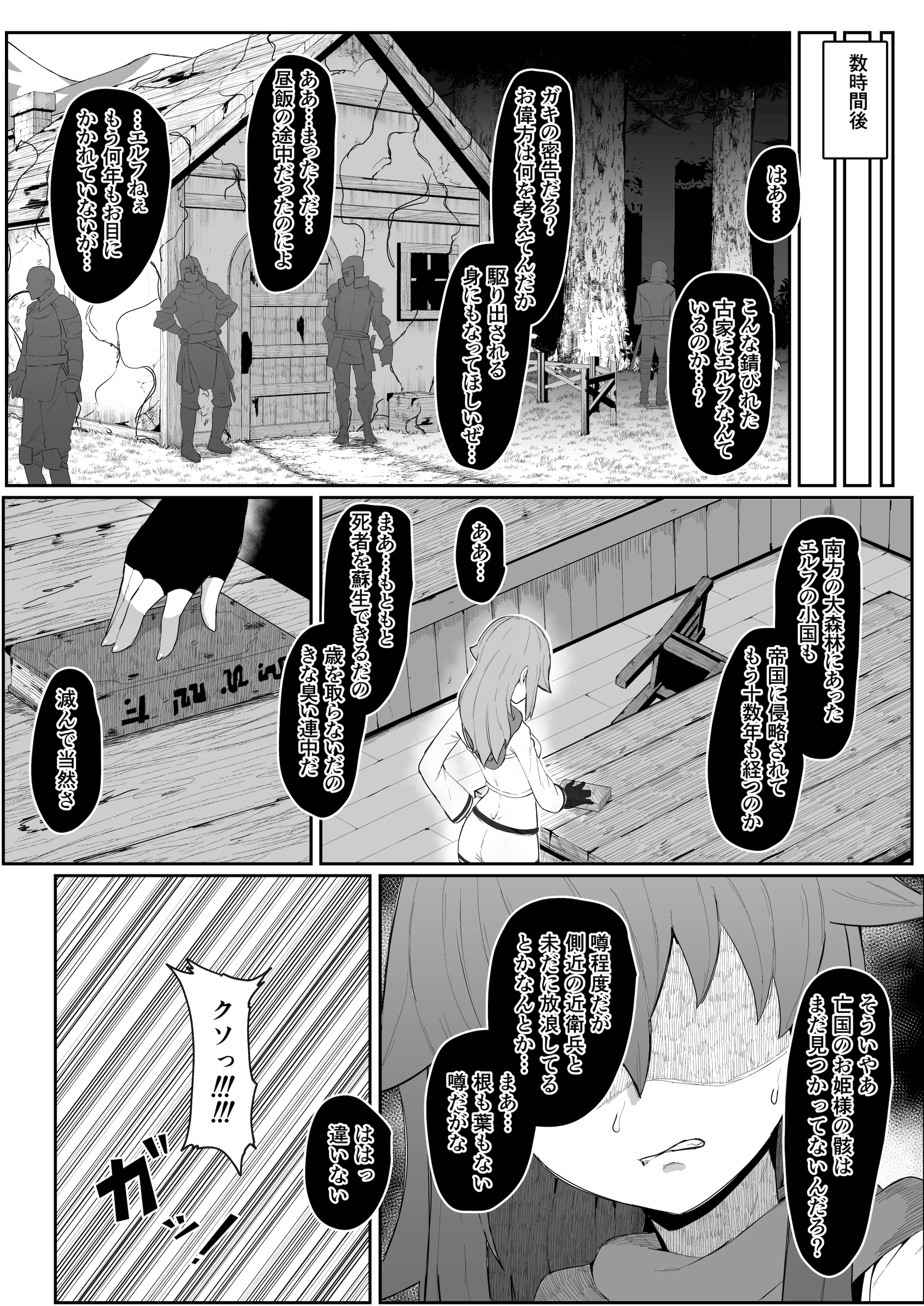[ムルの本箱] エルフの母と孕むまで + アフターストーリー
