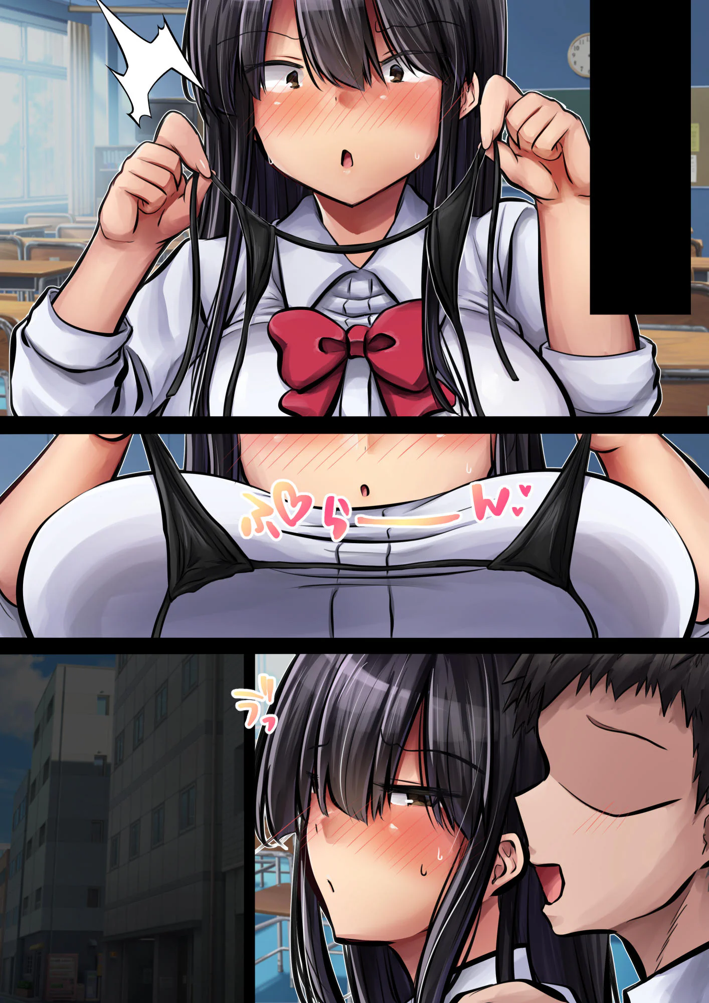 [ぱこむっち] 目つきも口も悪い後輩ちゃんは俺のことが好きなのでスケベな水着お願いしてめちゃくちゃHしました。