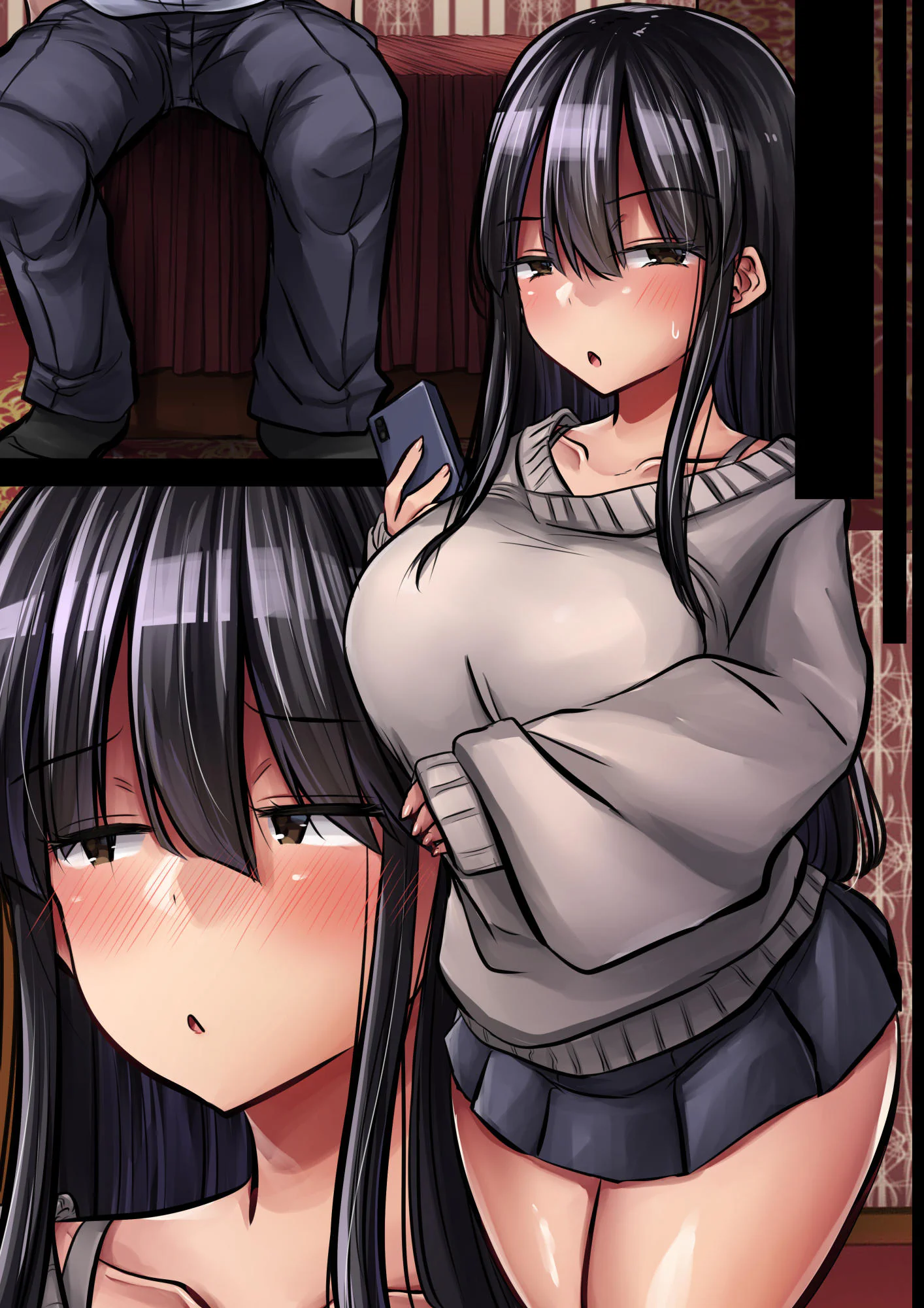 [ぱこむっち] 目つきも口も悪い後輩ちゃんは俺のことが好きなのでスケベな水着お願いしてめちゃくちゃHしました。