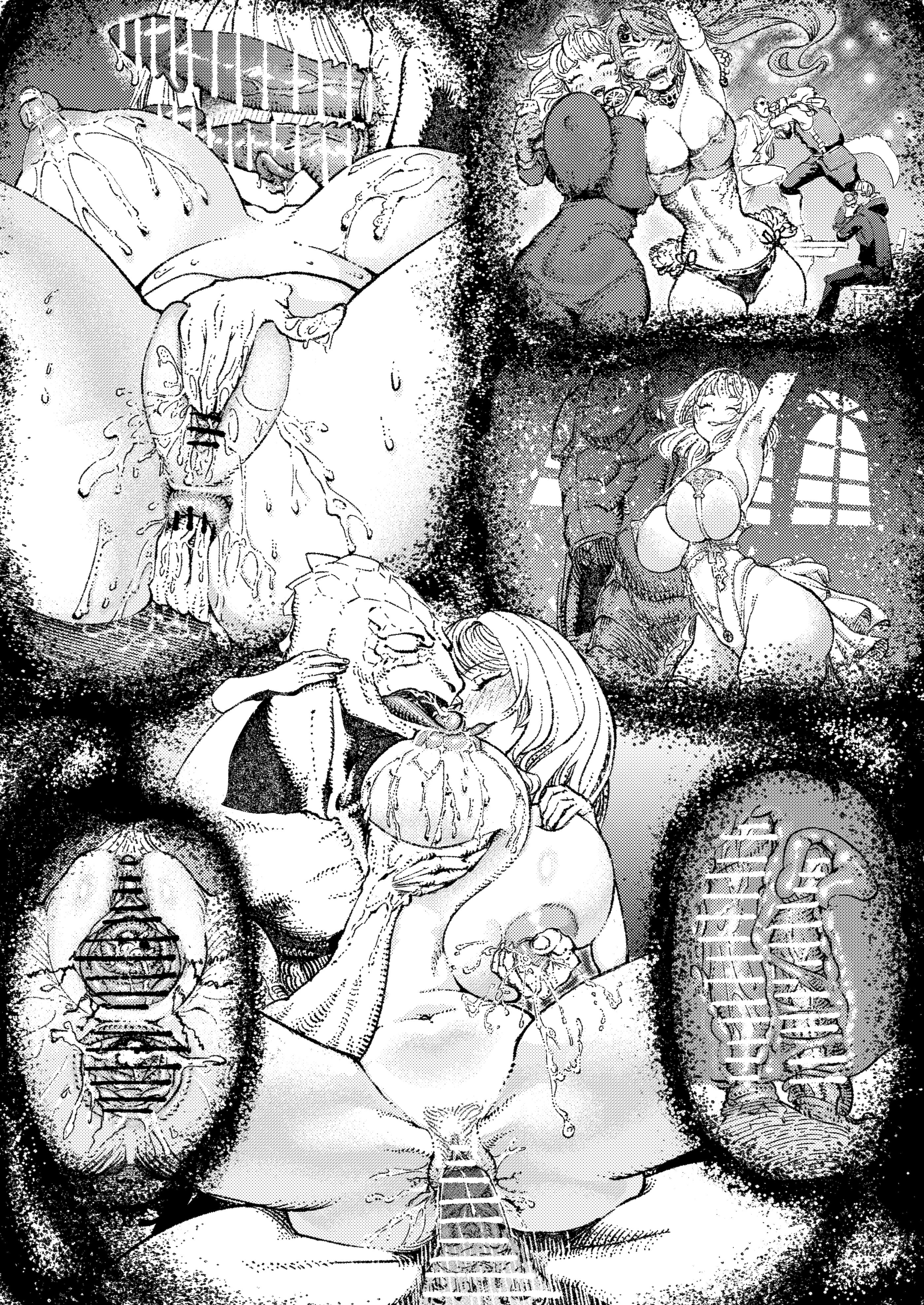 [ふくめい] 緑珠の記録 豊艶な侍祭の獣欲集団凌辱 (ゴブリンスレイヤー)