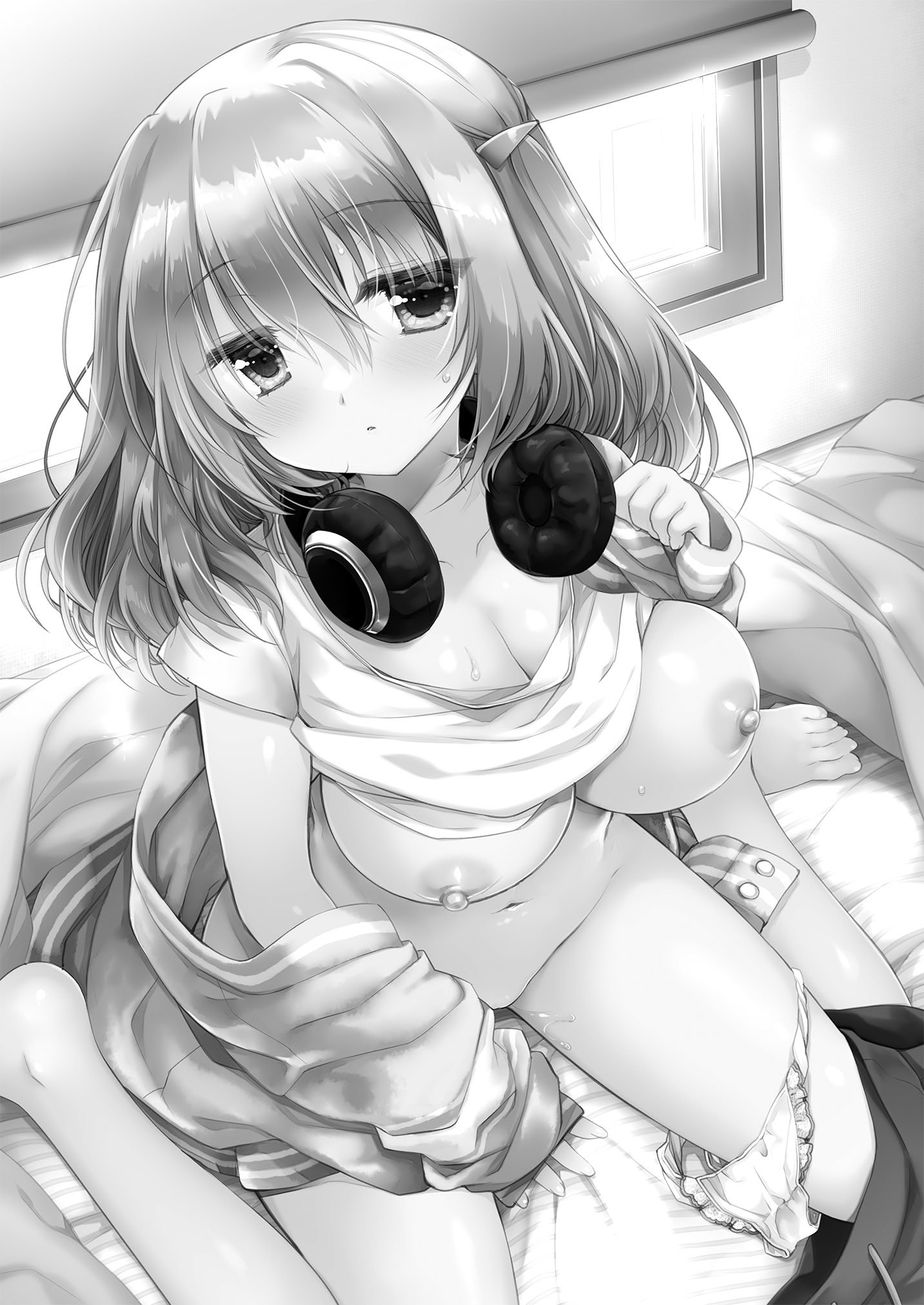 [D・N・A.Lab. (ミヤスリサ)] 昼休みのはさみうち (DL版)